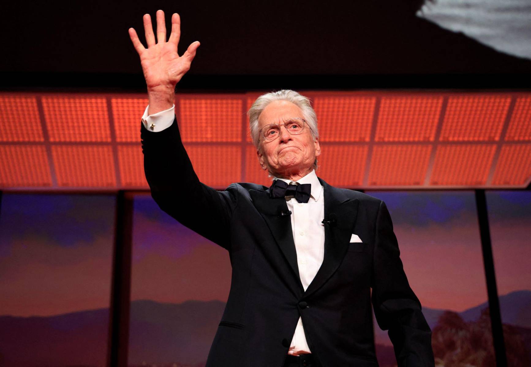 Michael Douglas recibe la Palma de Oro honorífica en Cannes