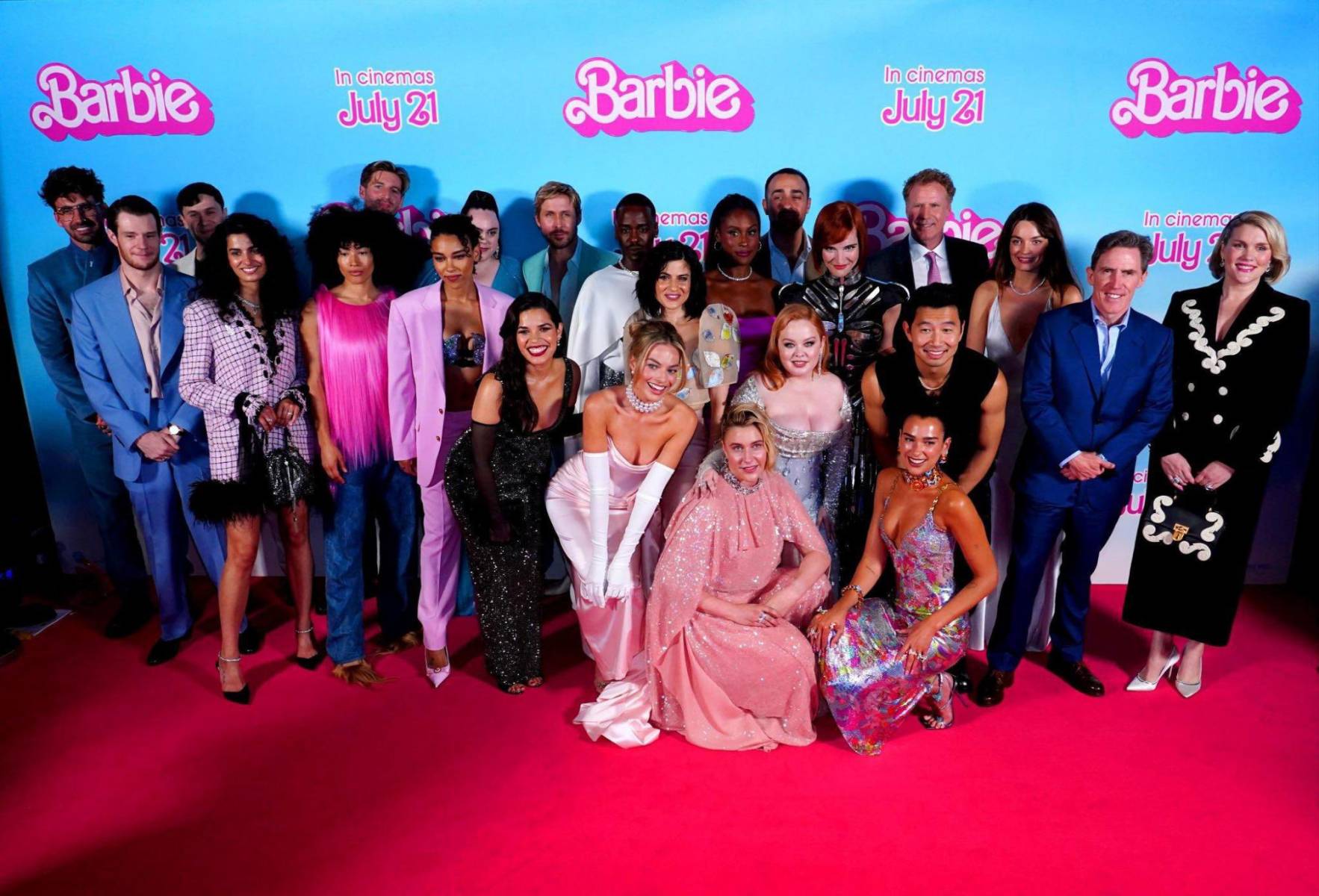Así fue la premiere de Barbie en Londres