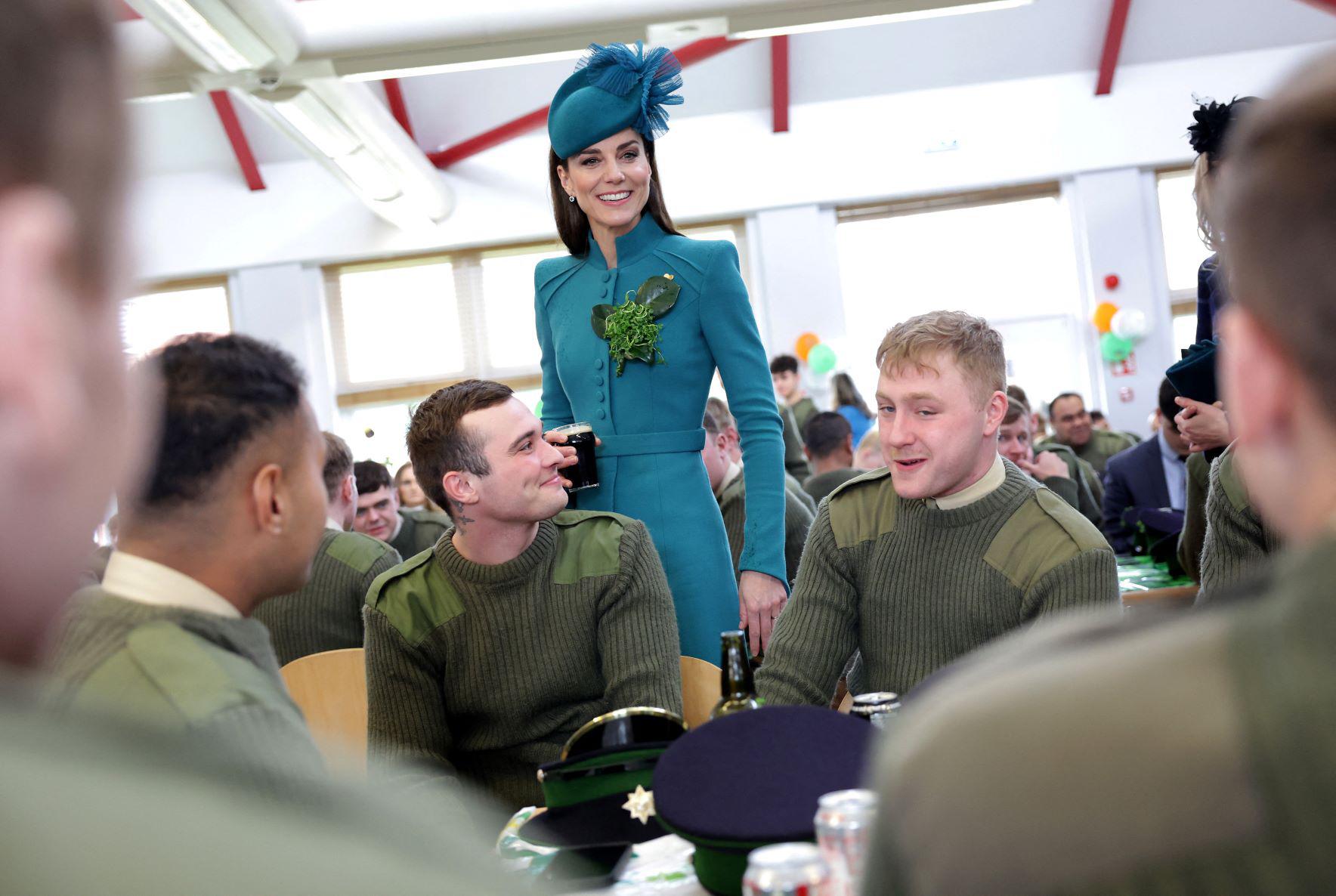 Kate debuta en San Patricio como coronel de la Guardia Irlandesa
