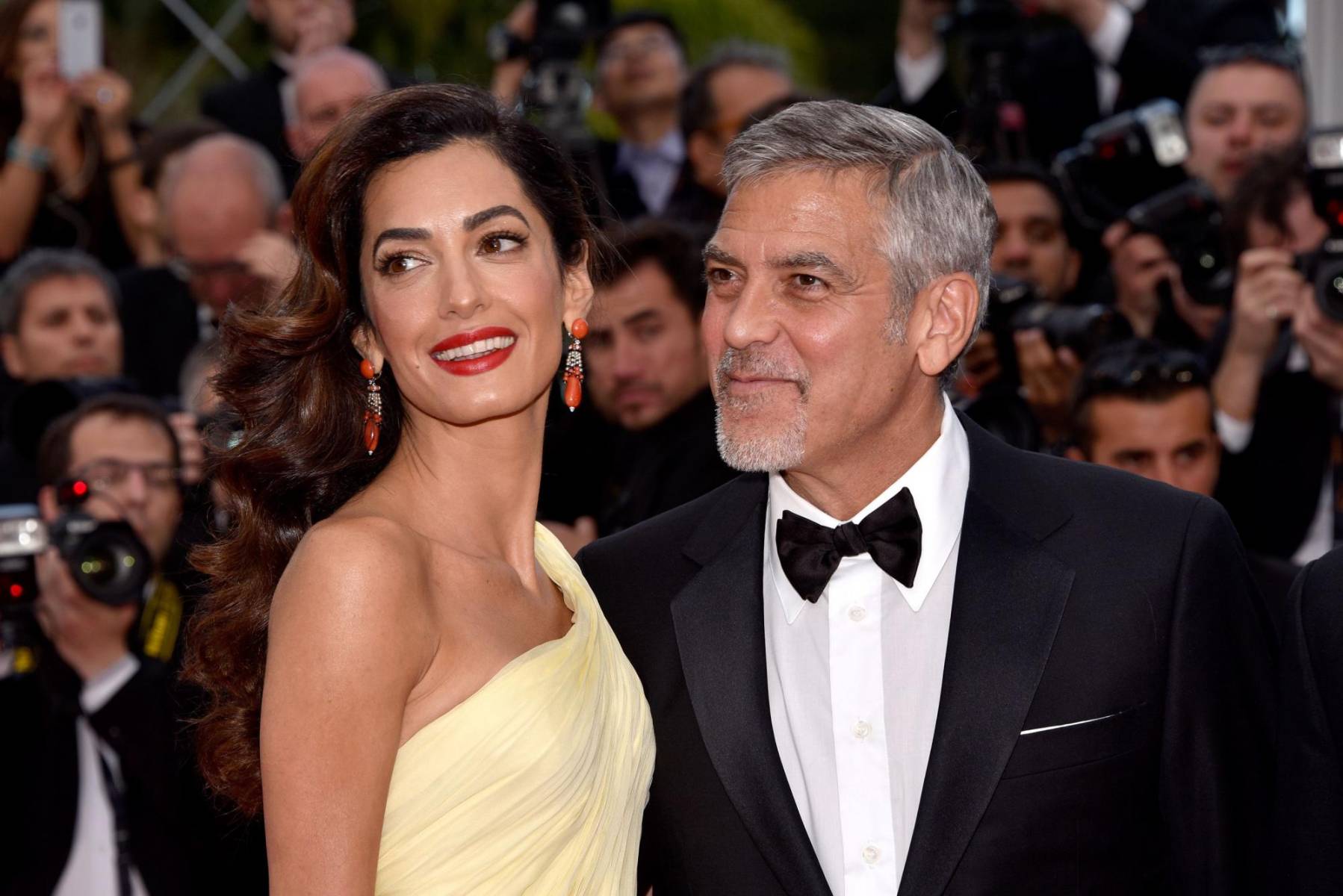 Amal y George Clooney. Fortuna: 570 millones de dólares.