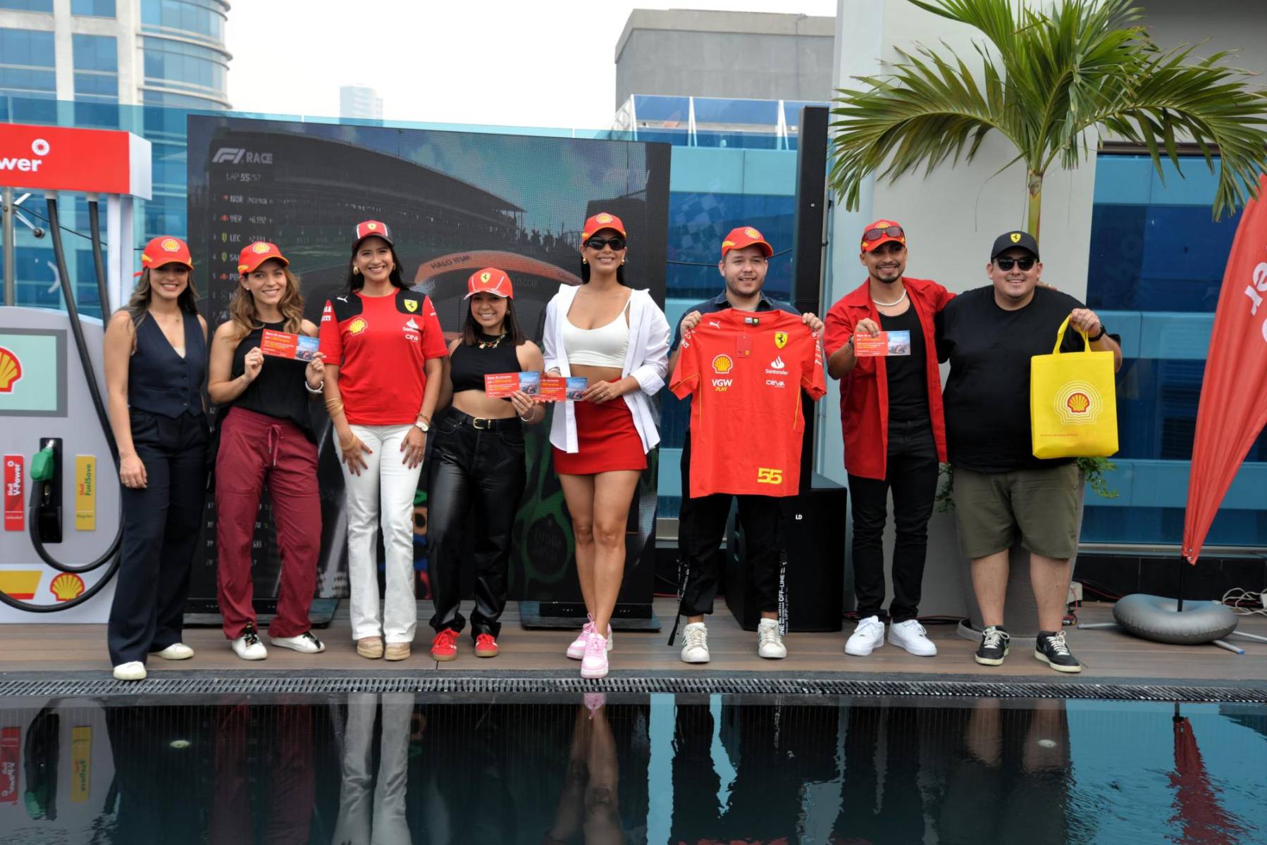 La marca Shell, celebra alianza con la Scudería Ferrari