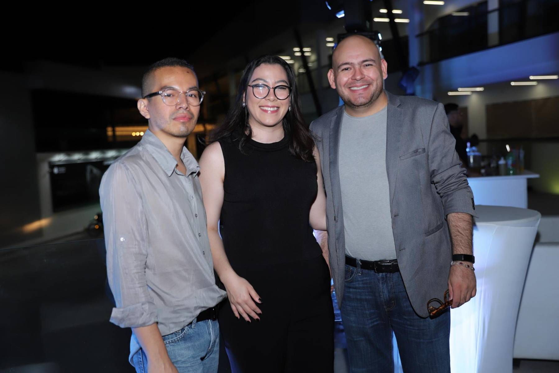Tirso Rubio, Tali Espinoza y Lawin Paz