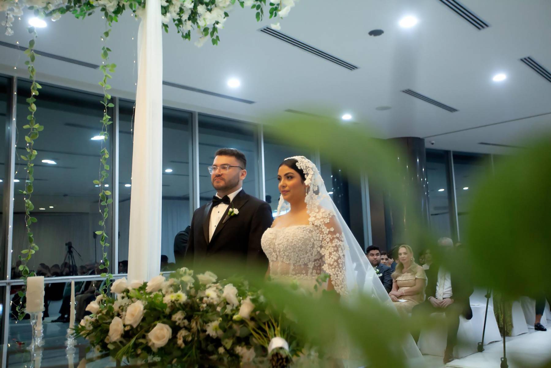 Los felices enamorados Víctor y Jackeline.