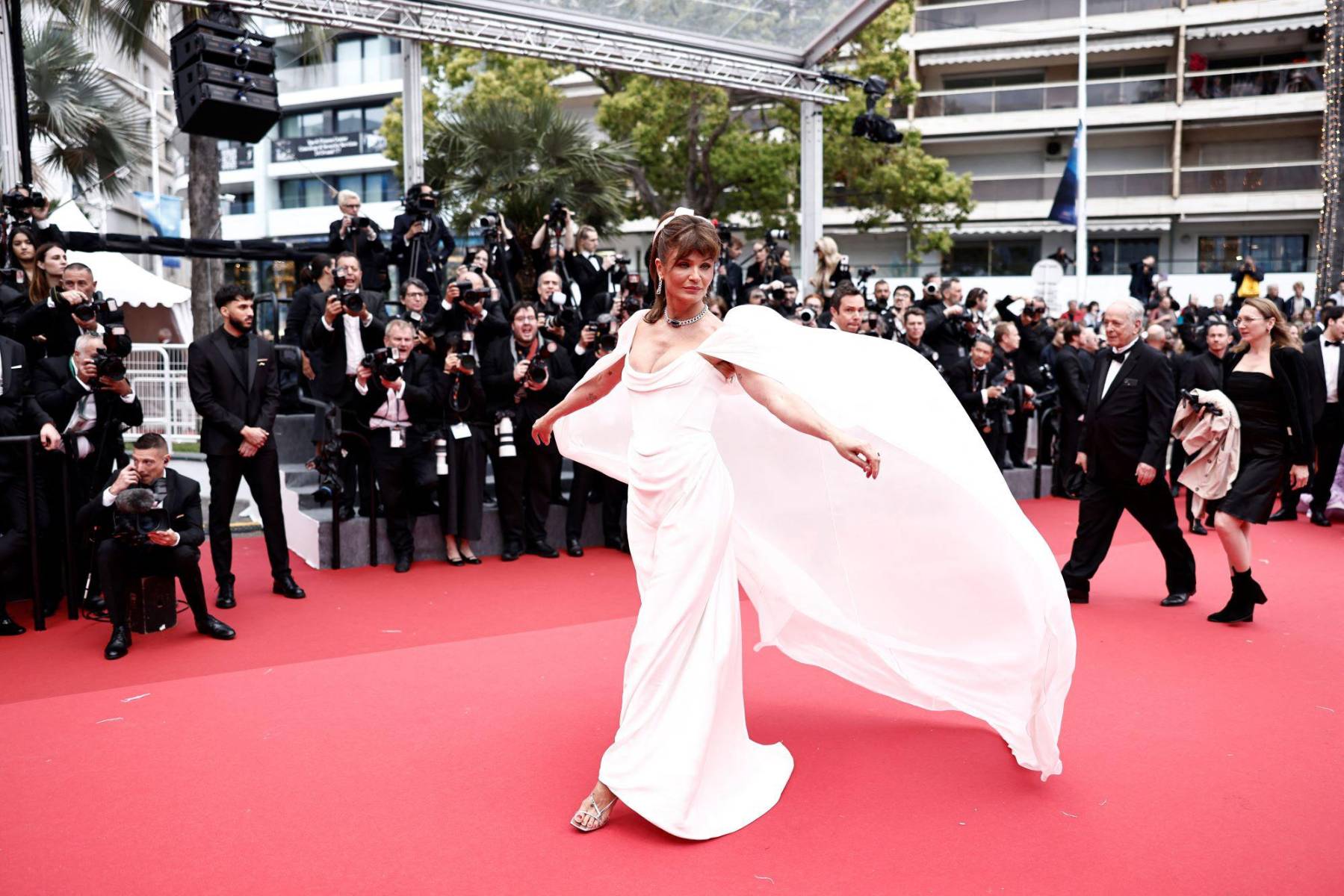 La modelo danesa Helena Christensen 