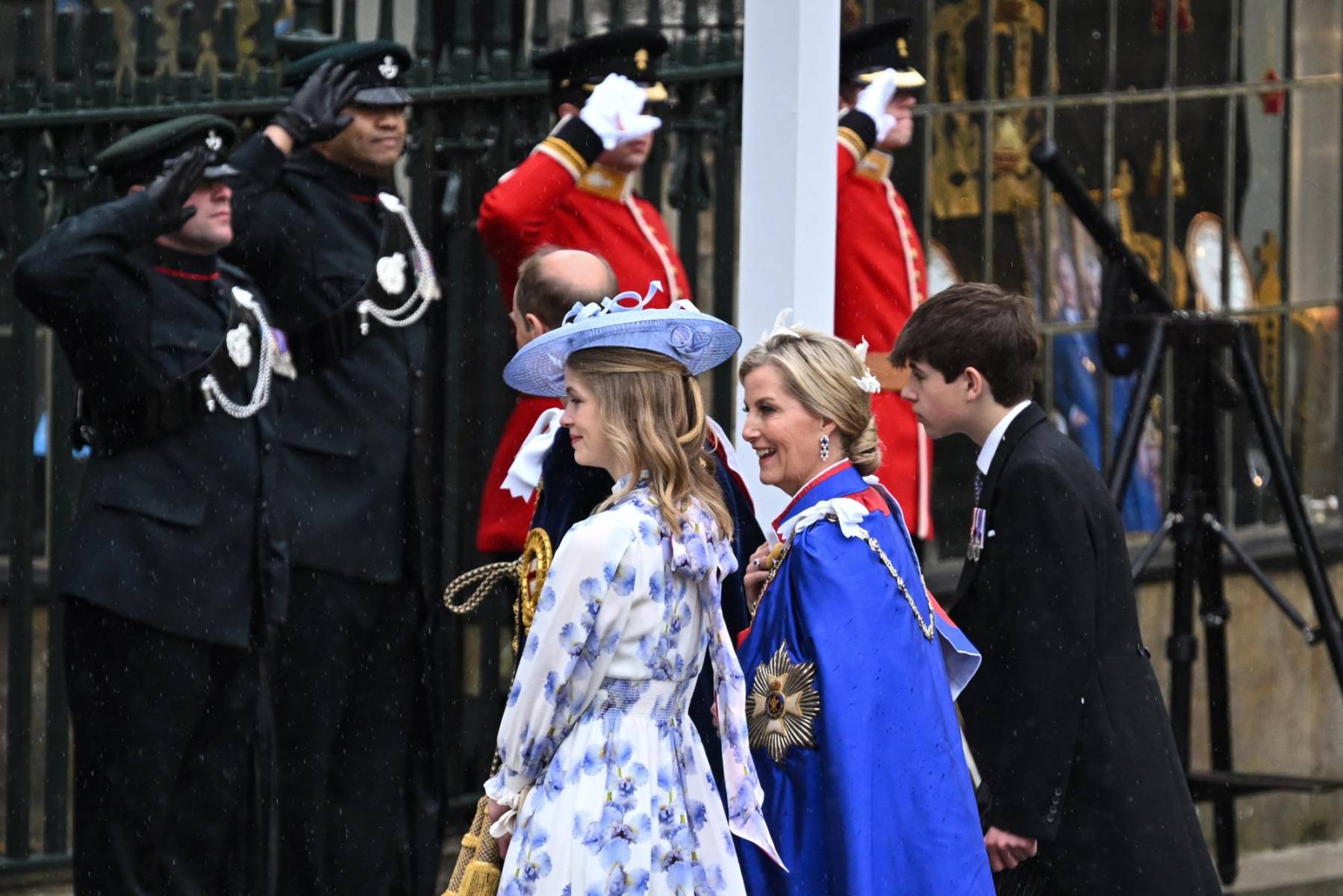 Sofía, duquesa de Edinburgo y su hija Louise Windsor 