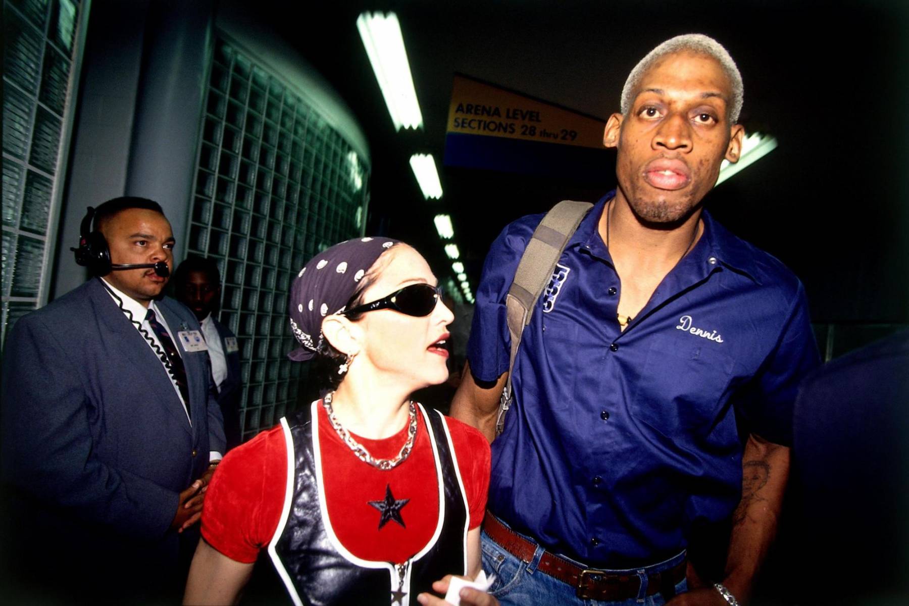 A la lista de romances se suma Dennis Rodman, con quien tuvo una relación en la década del 90. Fue una relación mediática pero no duró mucho tiempo.