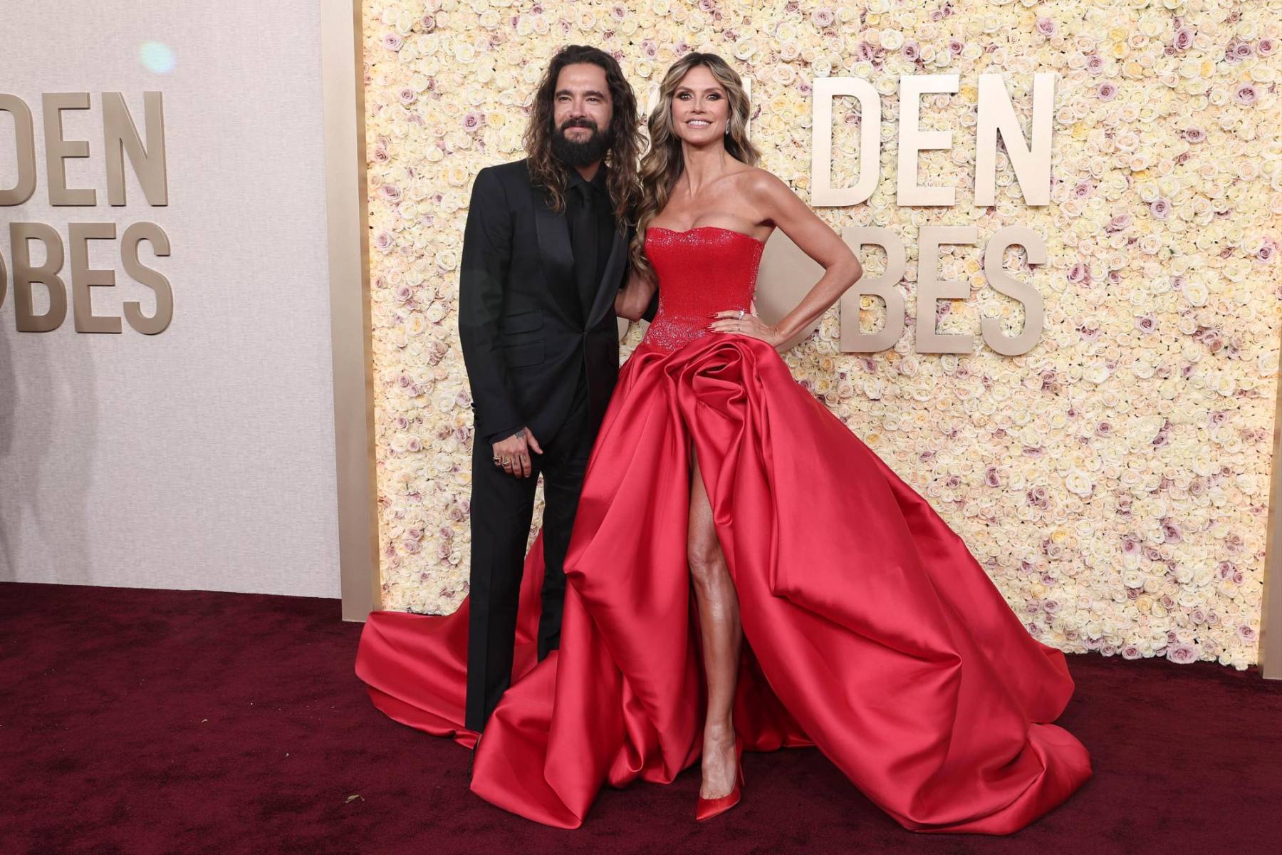 Tom Kaulitz y Heidi Klum.