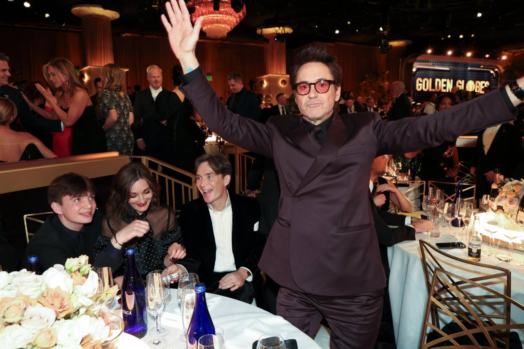 Mejores momentos behind the scenes de los Globos de Oro 2024