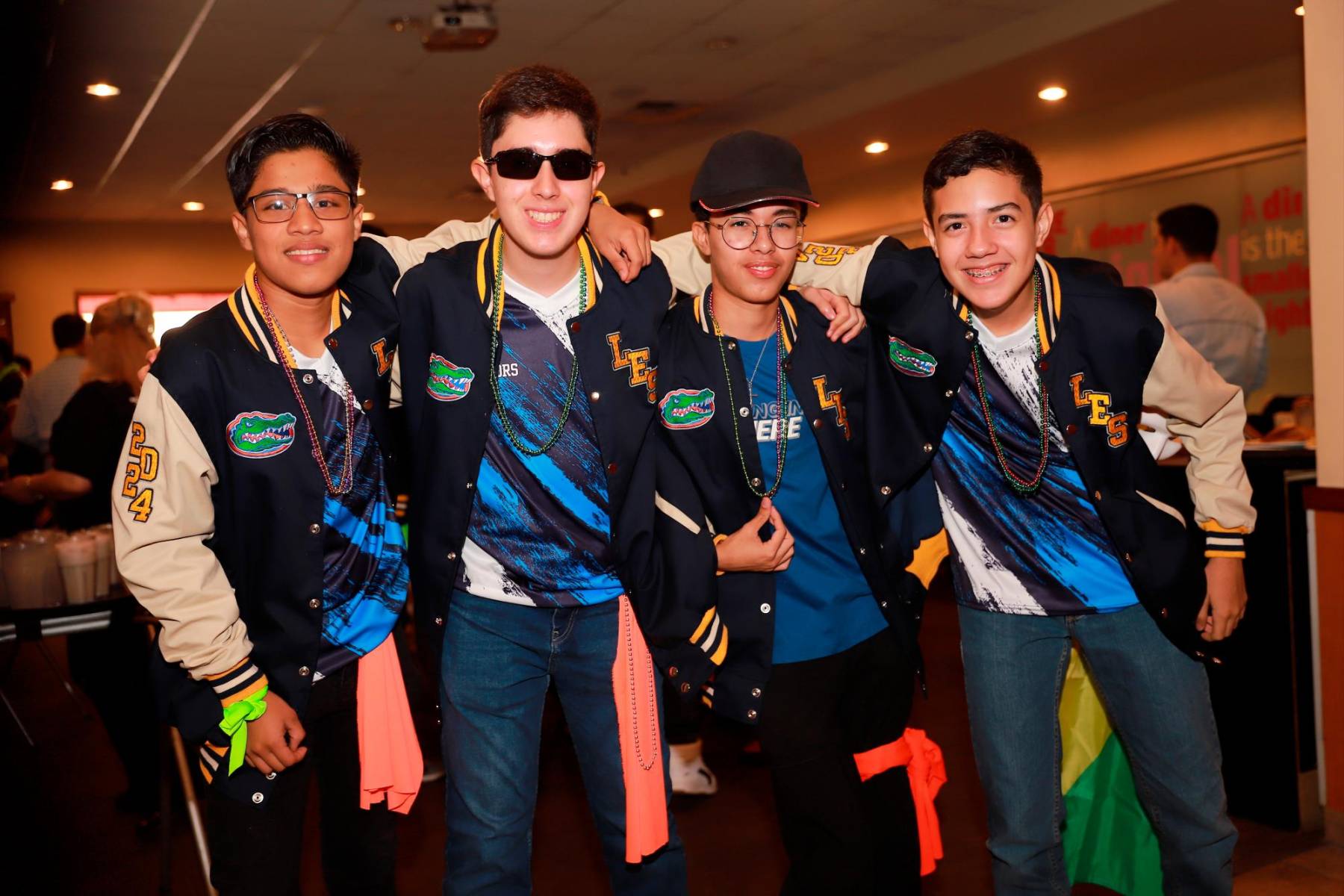 Jeremyt Osorto, Marco Molina, Mario Figueroa y David Centeno.