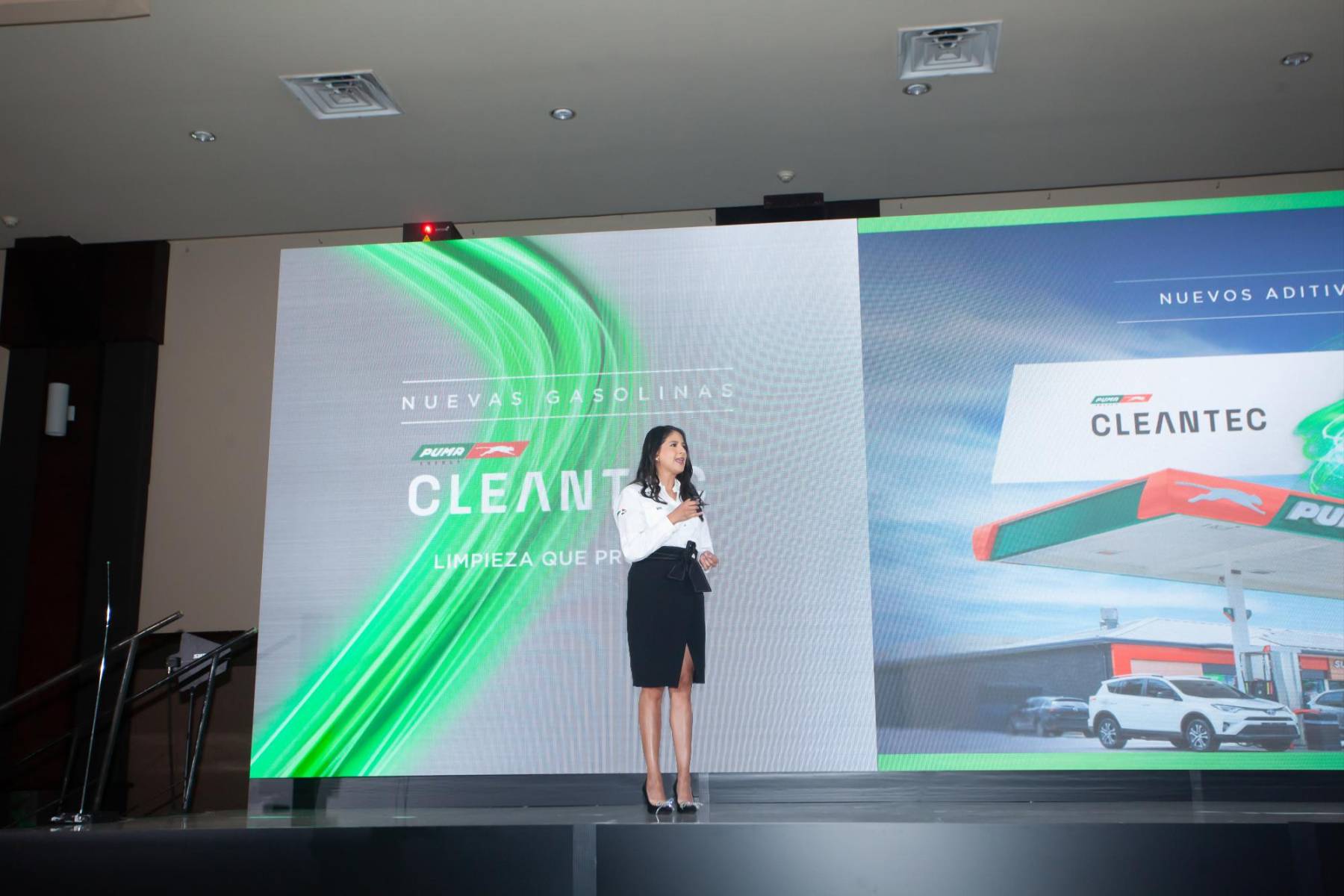 Paola Padilla, gerente de mercadeo en Puma Energy.