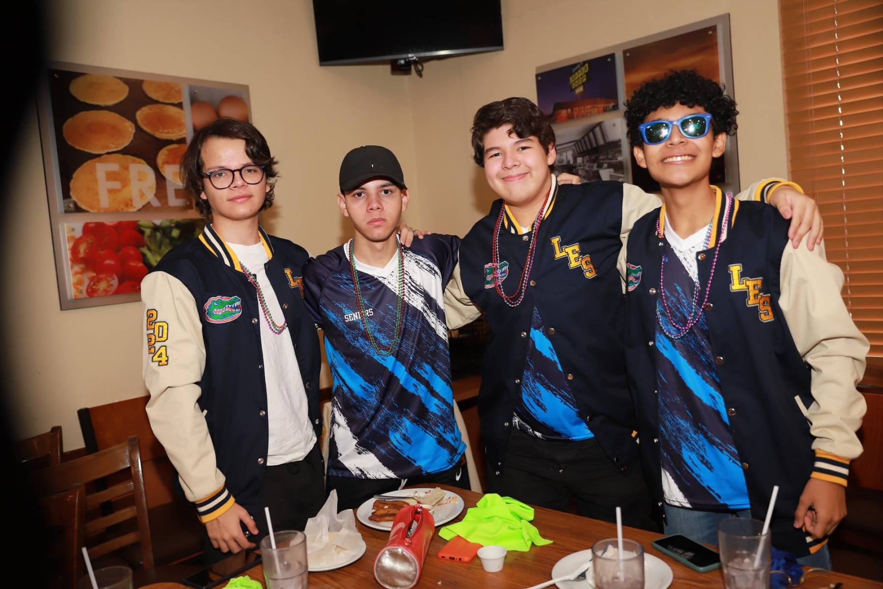 Emiliano Bonilla, José Montoya, Luis Carías y José Barcenas.