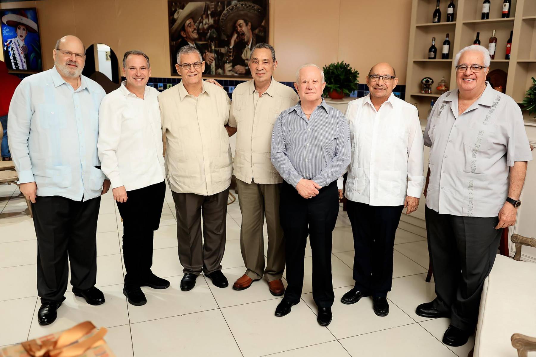 Jorge Canahuati, Luis Larach, Juan Bendeck, Manuel Urbina, Roger D. Valladares, Ricardo Luque, Kamal Dieck.