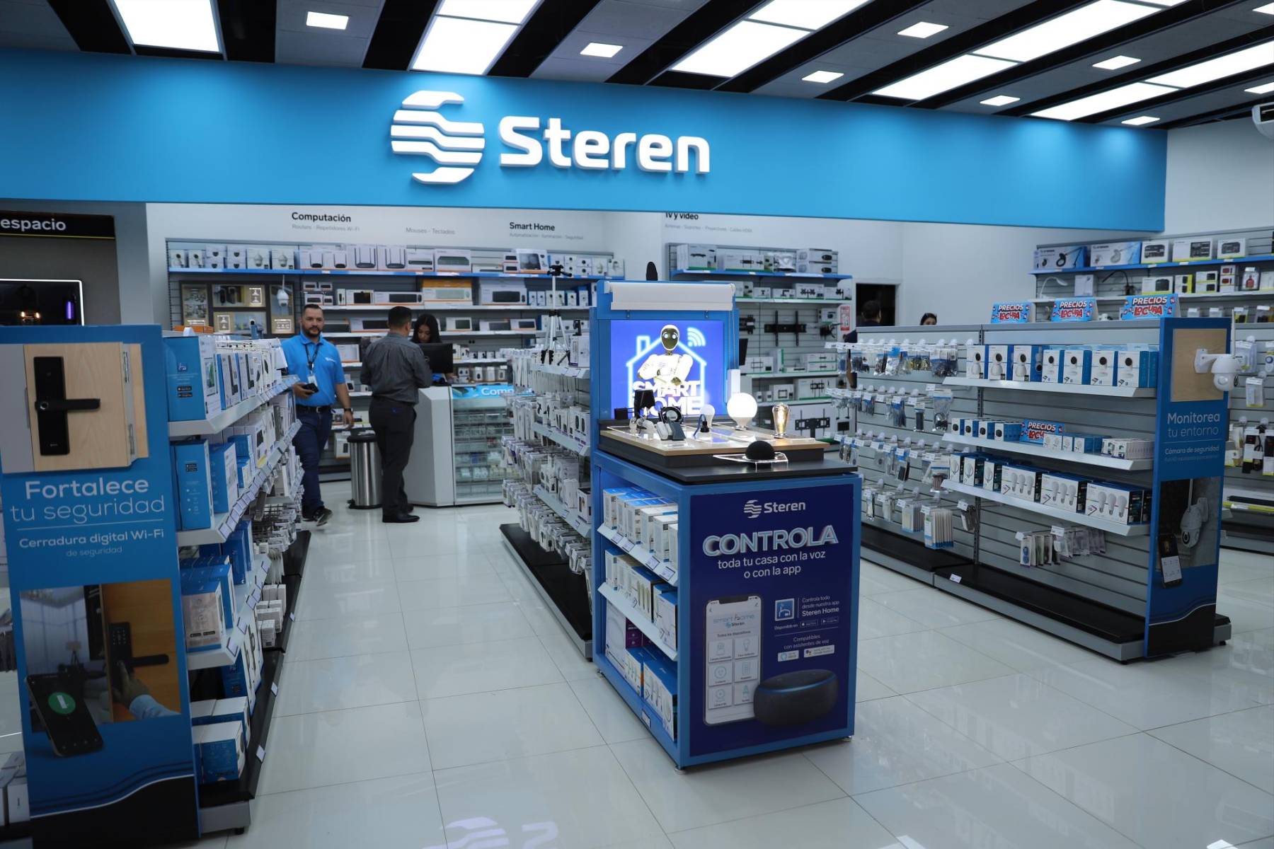Steren destaca por su compromiso al brindar soluciones en tecnología de calidad en un lugar donde convergen las mejores marcas y establecimientos vanguardistas.