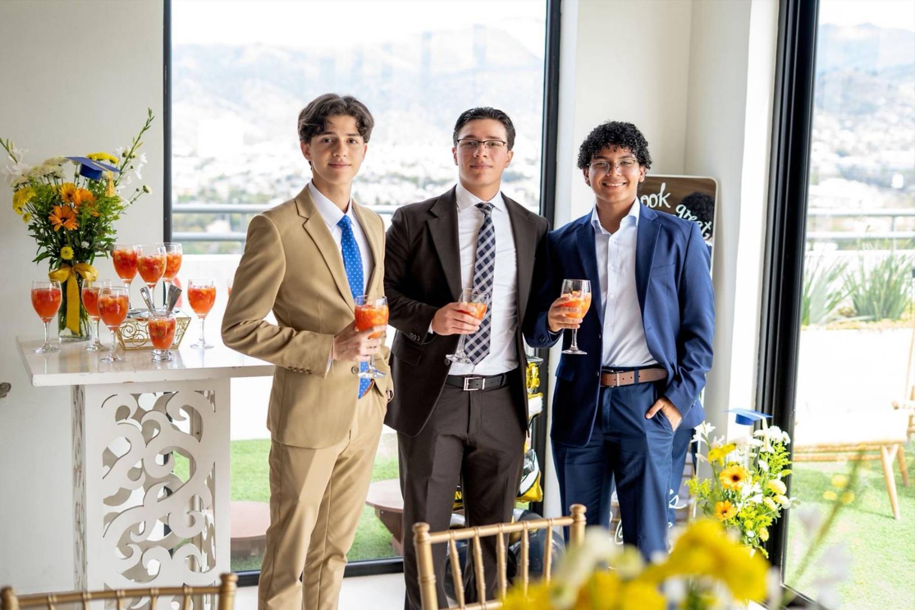 Nelson Espinal, Juan Andrés Taixes y Sergio Rodríguez 