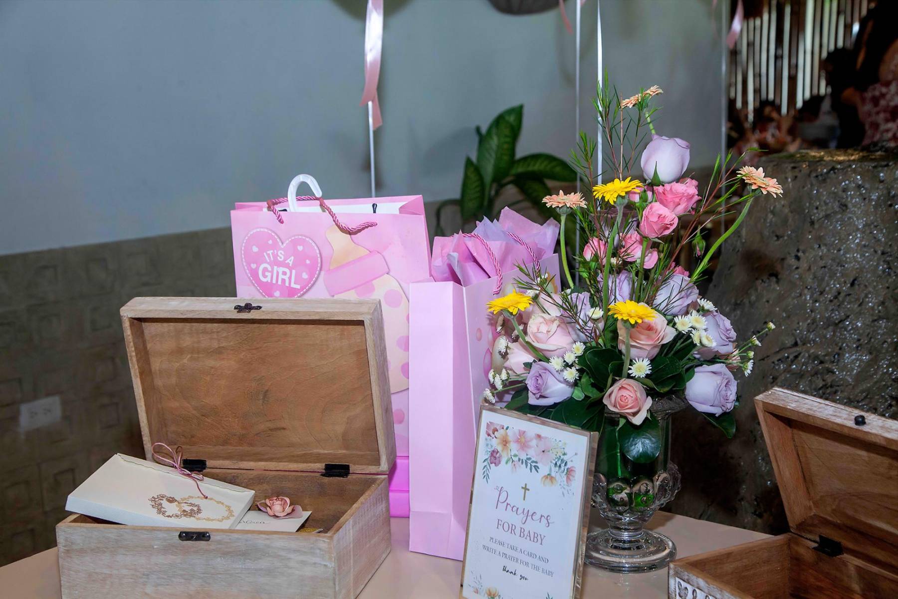 El baby shower de Jackeline del Arca de Valdés