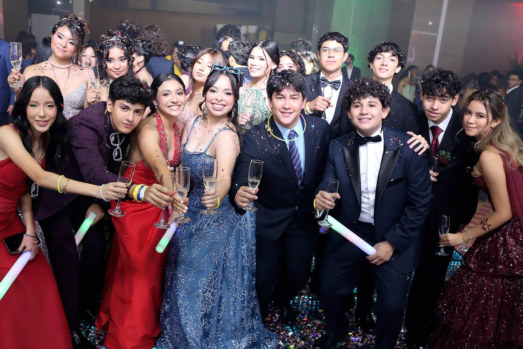 Fiesta de la prom 2026 del Liceo Franco Hondureño