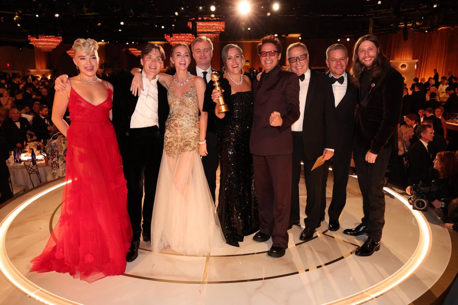Mejores momentos behind the scenes de los Globos de Oro 2024