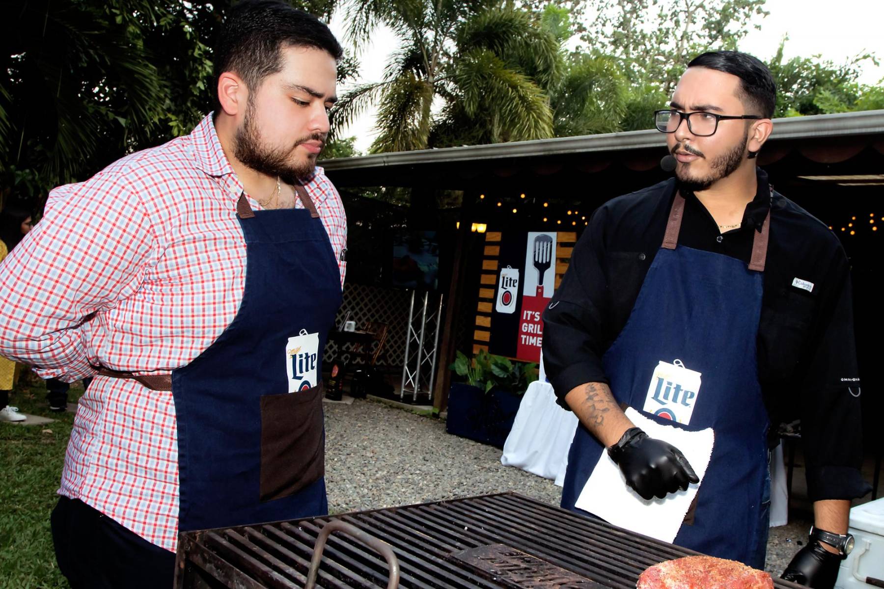 Edgar Alcántara y Johan Martínez.