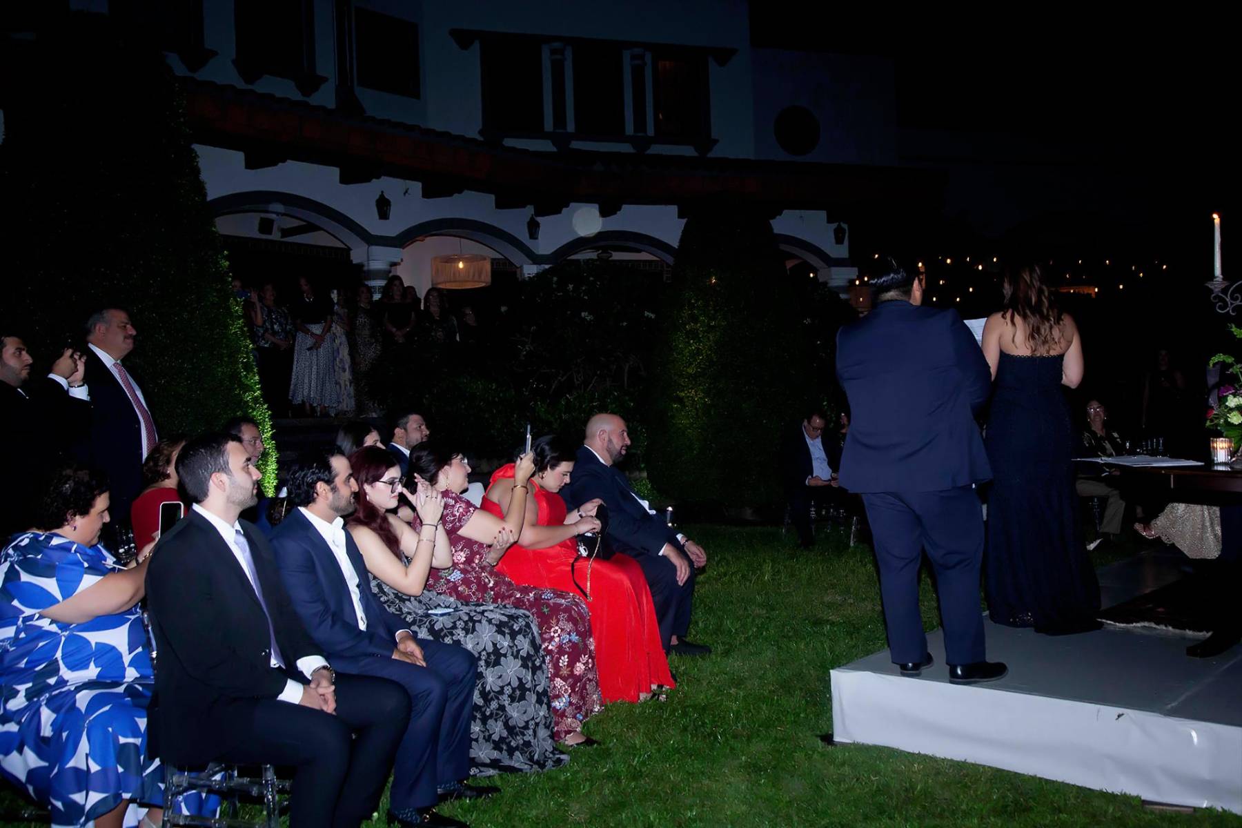 Boda civil de Carlos Simán y Marcela Andonie