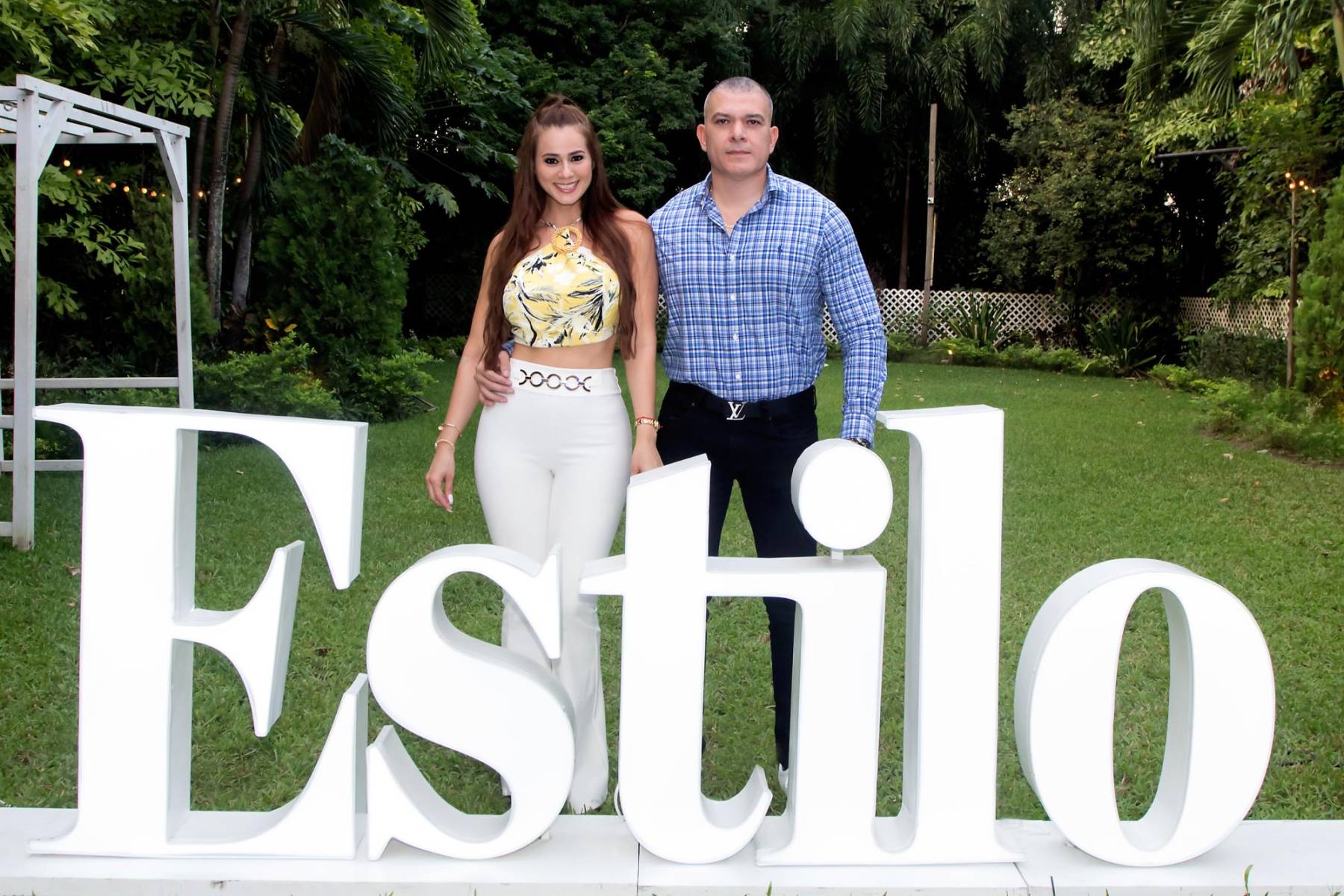 Karen Elías y Nicolás García.