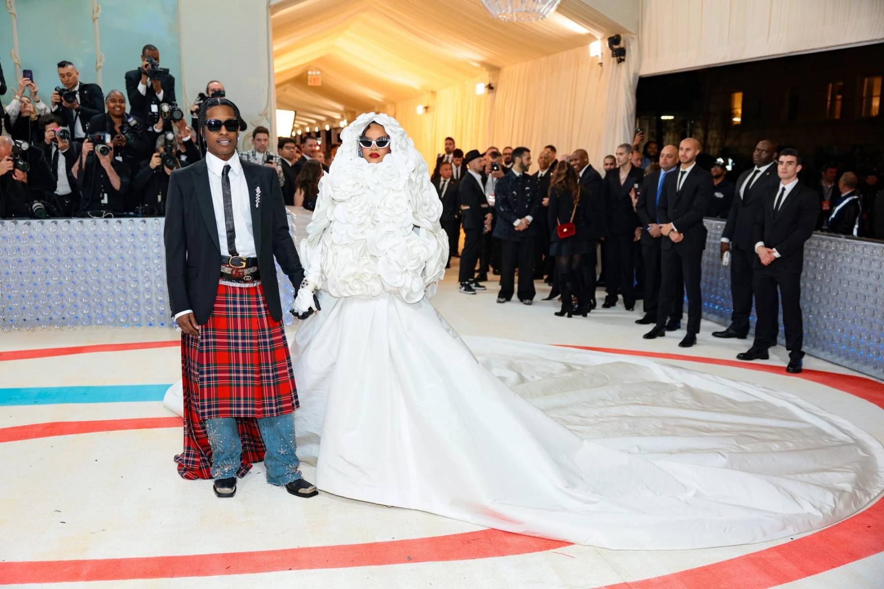 A$AP Rocky y Rihanna.