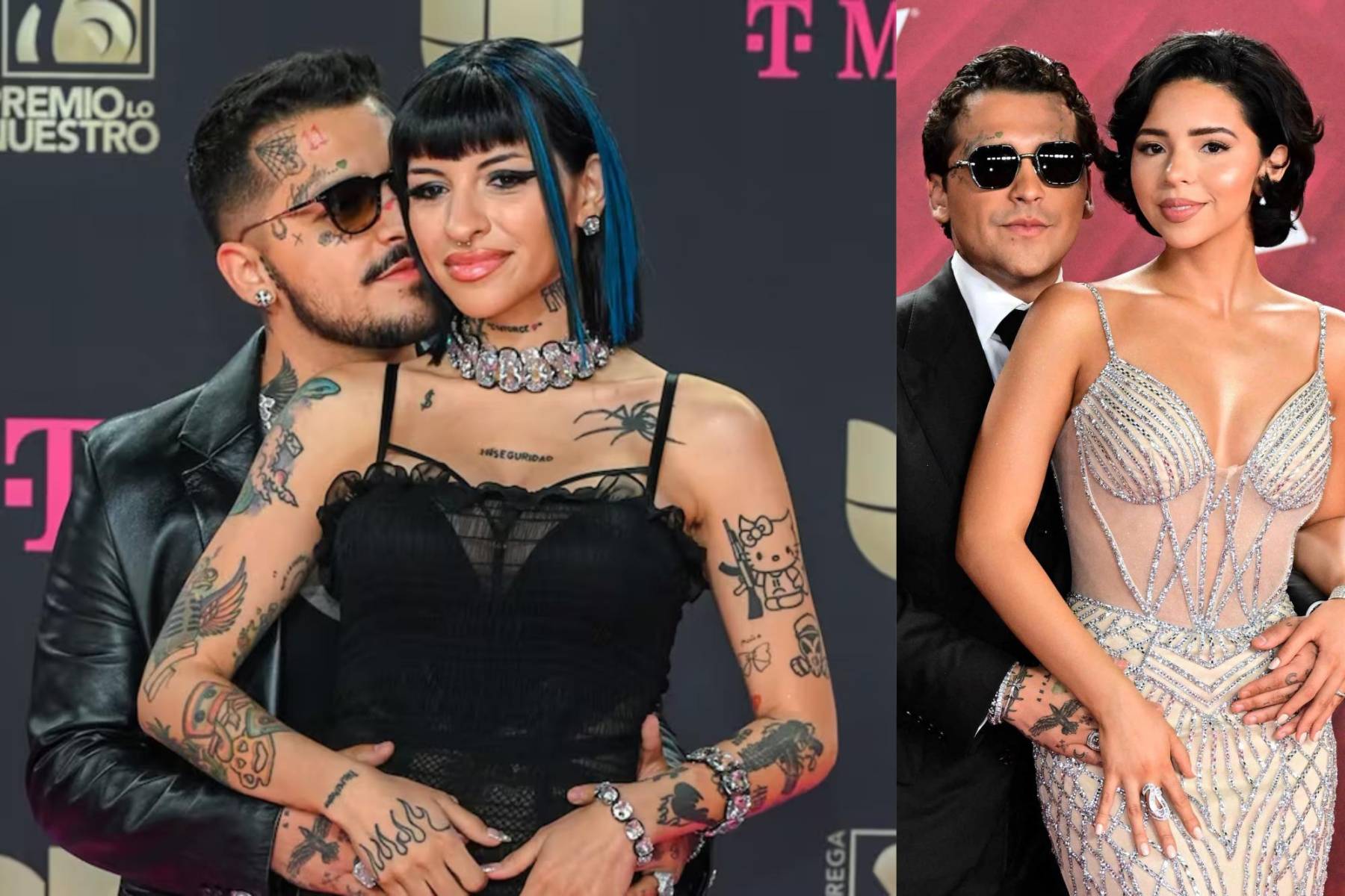 <b>7. Christian Nodal, Cazzu y Ángela Aguilar</b>El cantante mexicano Christian Nodal estuvo involucrado en un triángulo amoroso con la rapera argentina Cazzu y la cantante Ángela Aguilar. Tras su ruptura con Cazzu, con quien tiene una hija, Nodal confirmó una relación con Aguilar, lo que generó controversia y debates entre sus seguidores.