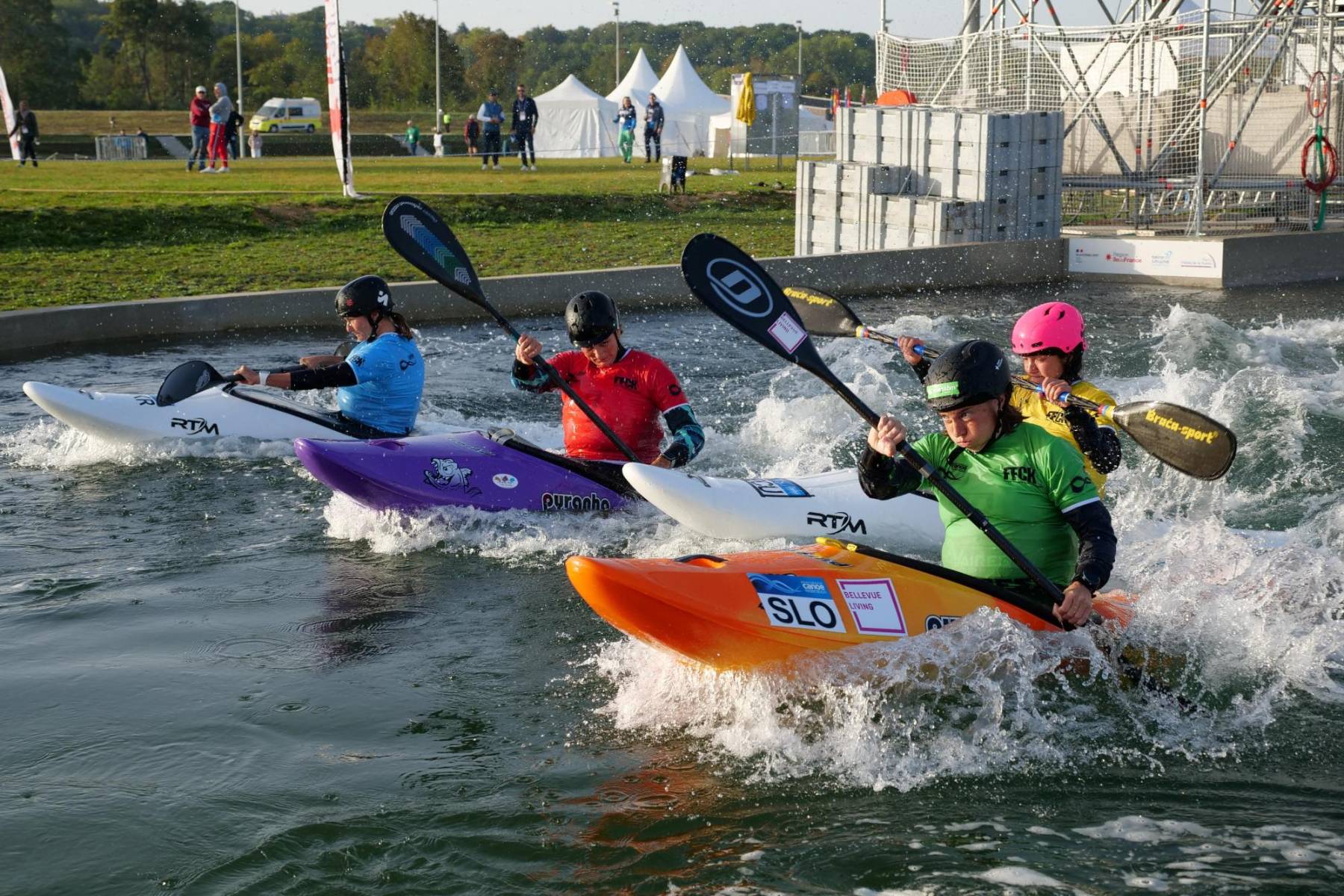 El Kayak Cross es otro evento que hará su debut durante este evento. 