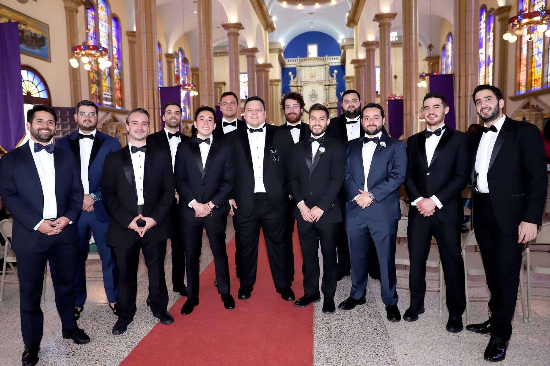 Boda eclesiástica de Victoria Villeda y Giampiero Infantozzi