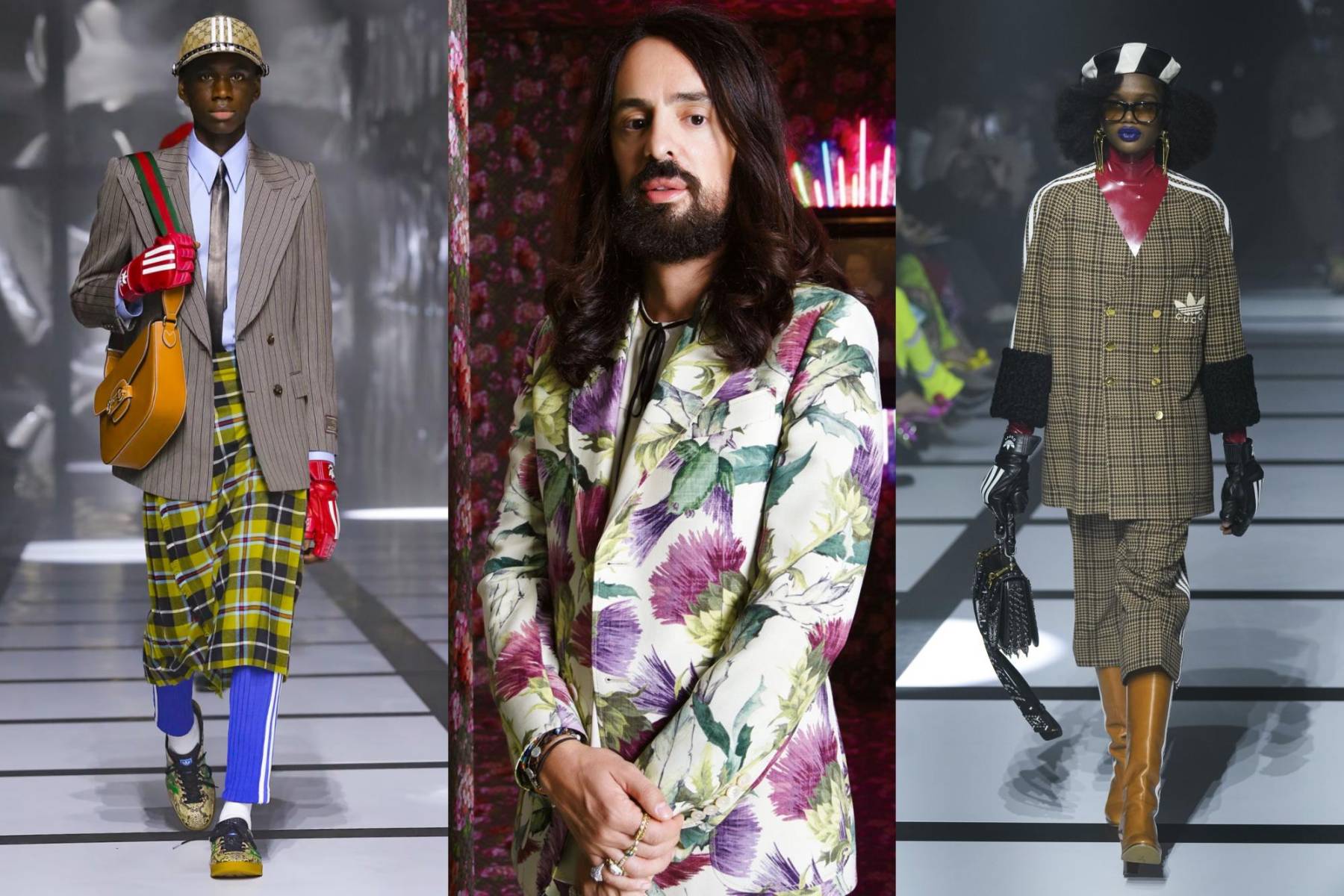 <b>Alessandro Michele (Gucci)</b>: Durante su tiempo como director creativo de Gucci, Michele destacó su enfoque en la individualidad y la reinvención de la estética de la casa italiana.