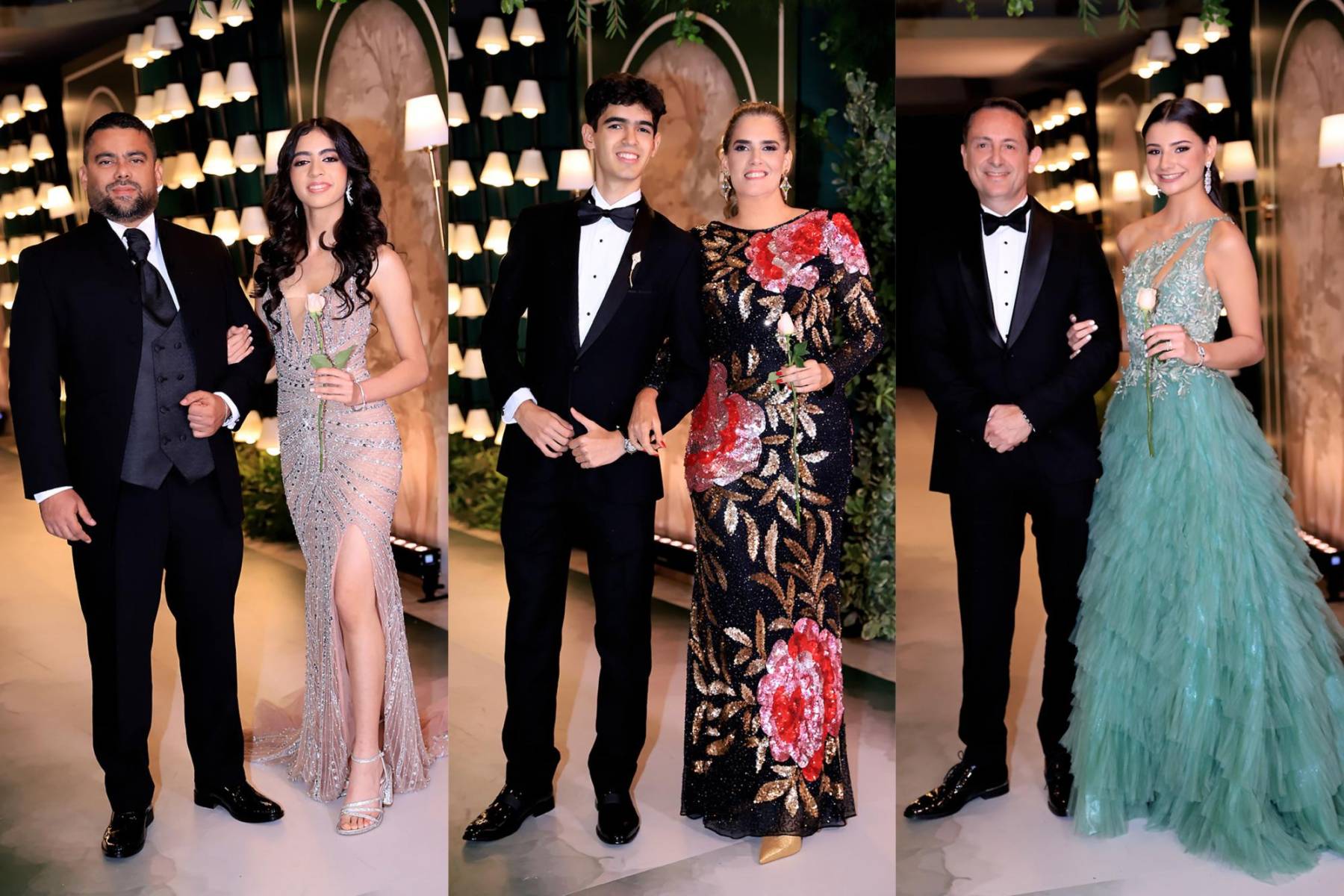 Las gradas del Centro de Convenciones del Hotel Honduras Maya lucían espectaculares, con un glamour escalonado, a tono con la elegancia de los seniors 2025 de Macris School, quienes desfilaron acompañados de sus orgullosos padres para comenzar la gala de su esperada graduación. Una noche cargada de detalles y diseñada para convertirse en un recuerdo inolvidable.
