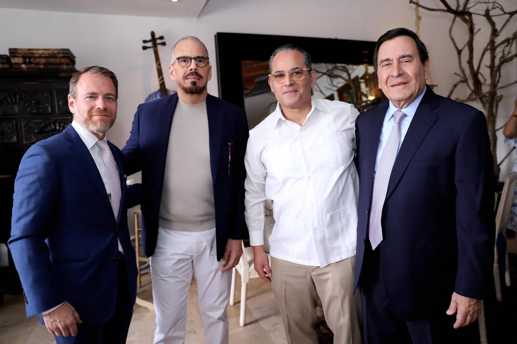 Marcelo Pedemonte, Ricardo Lara, Mirko Cuculiza y Carlos Alfredo Lara.