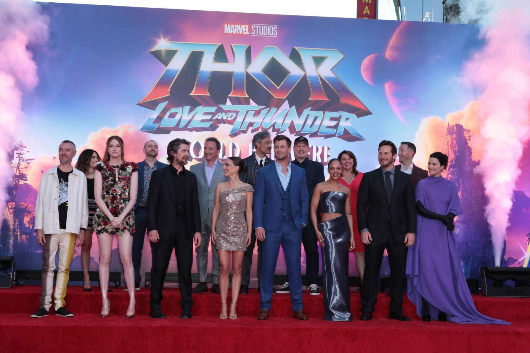 Así fue la premiere mundial de Thor: Love and Thunder