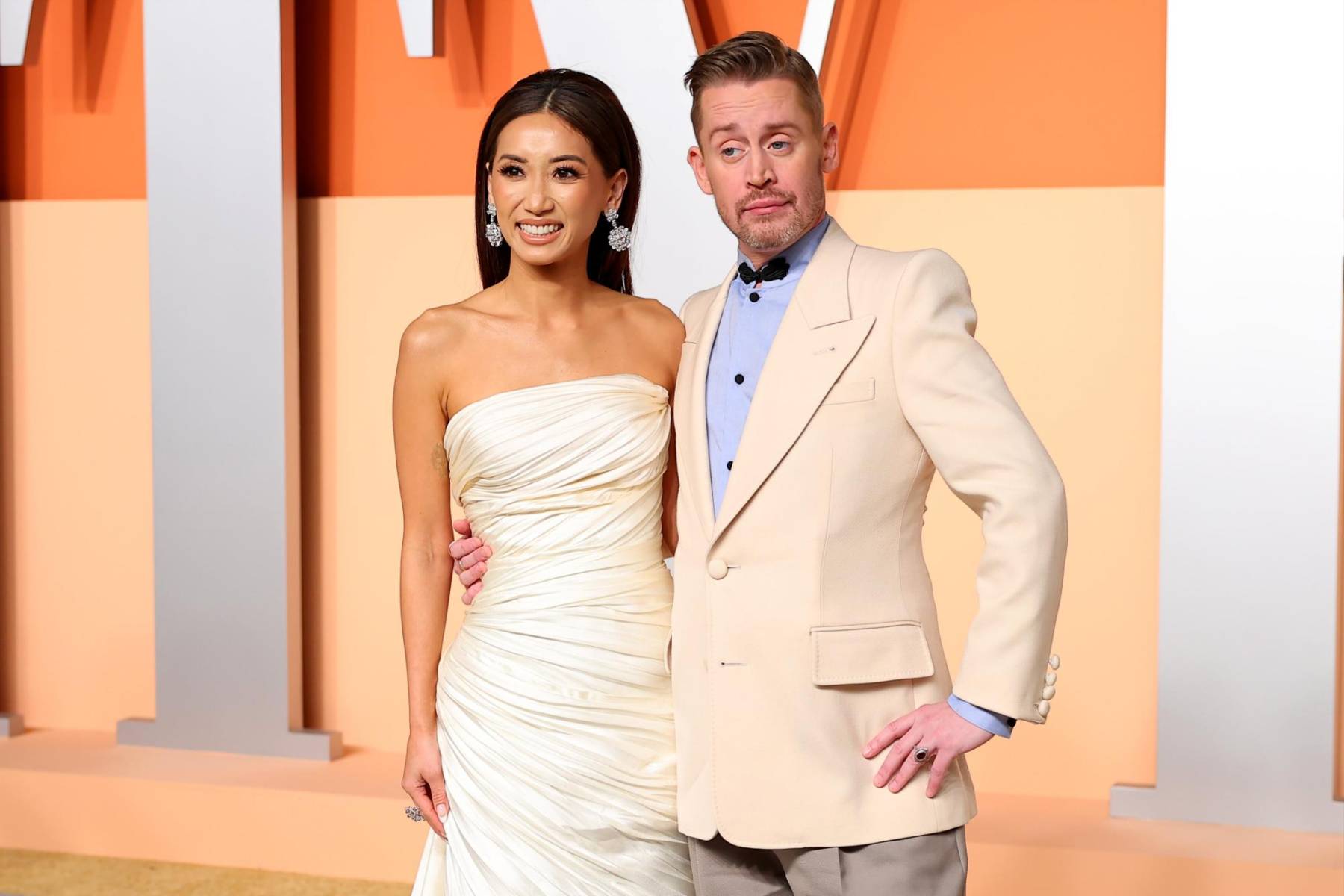 Brenda Song y Macaulay Culkin.