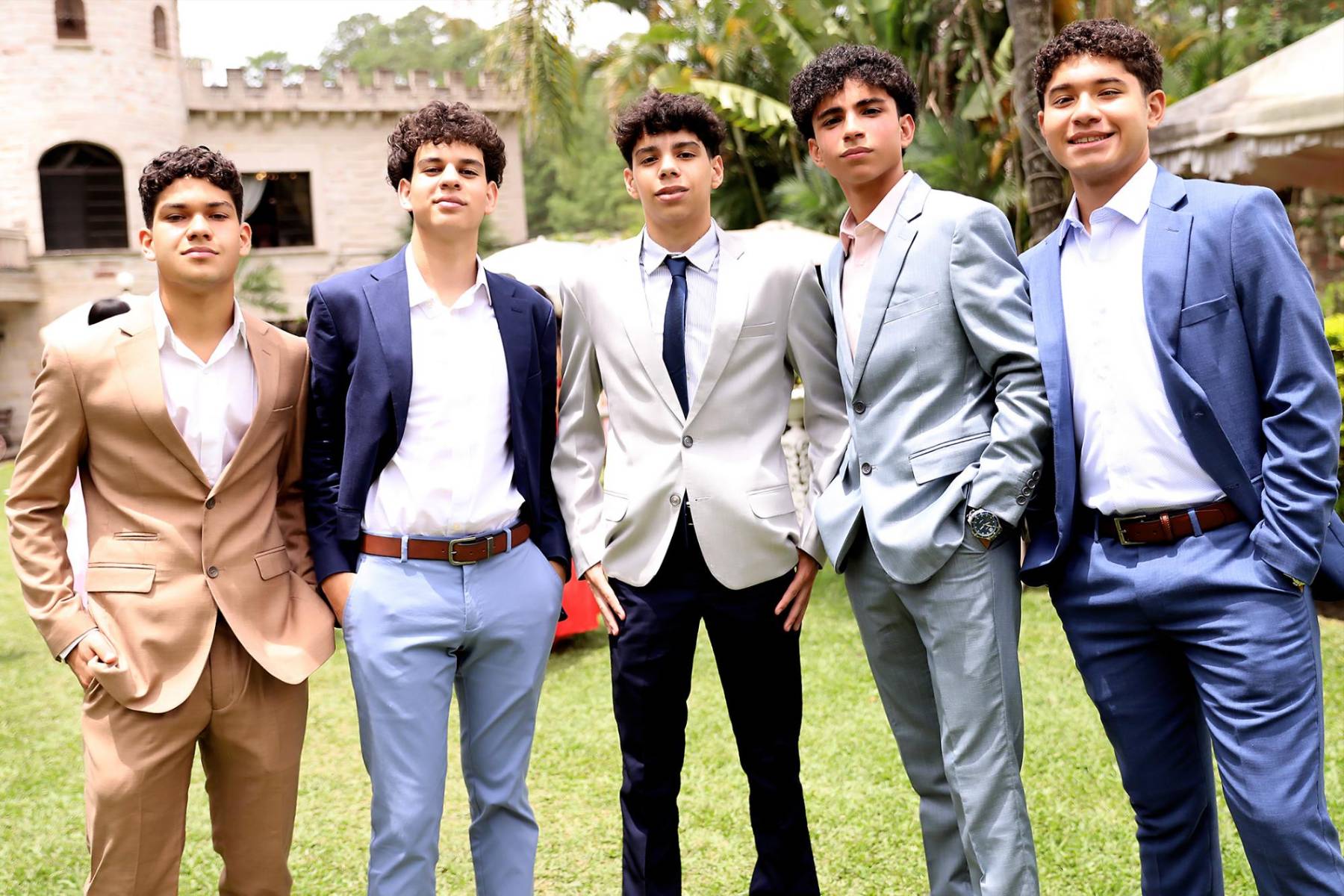Luis Perdomo , Juan Villareal , Diego del Cid , Fernando Bueso y Víctor Espinal