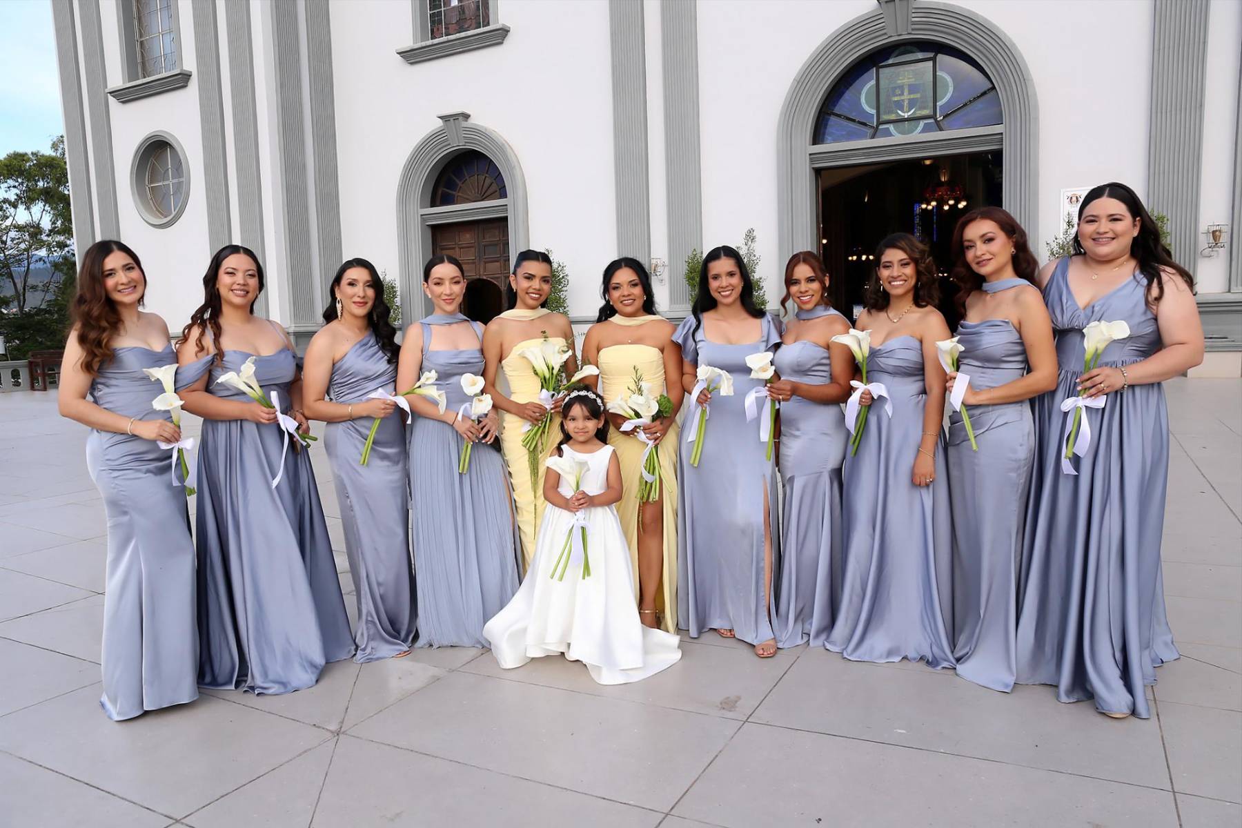 Daynaly Ferrufino, Angelina Hernández, Patricia Chacón, Fernanda Bulnes, Dalia Rivera, Alana Zamora, Lizzy Rivera, Ana Lucía Palma, Ángela Cilieza, Gabriela Rodríguez, Karen Amaya y María José Molina