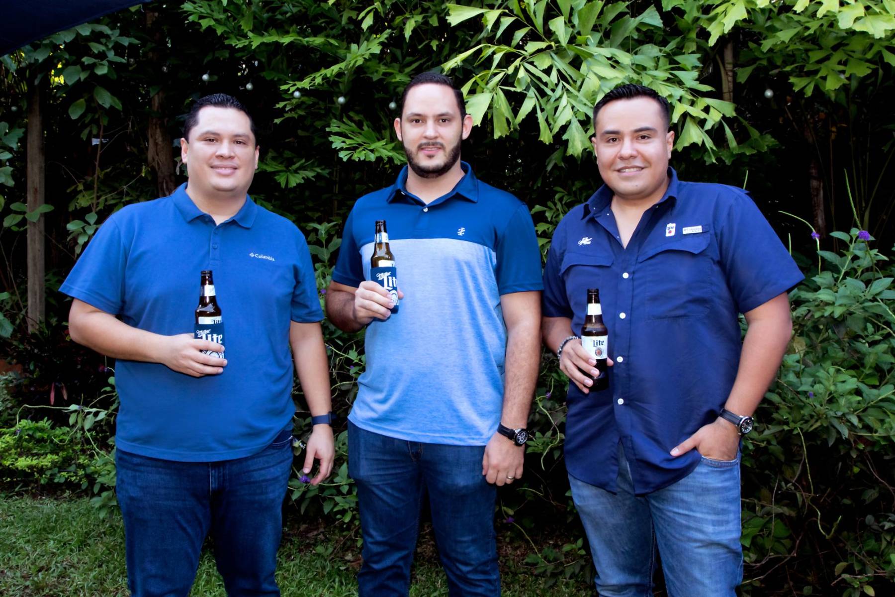 Noel Reyes, Cristian Zavala y Marco Solís.