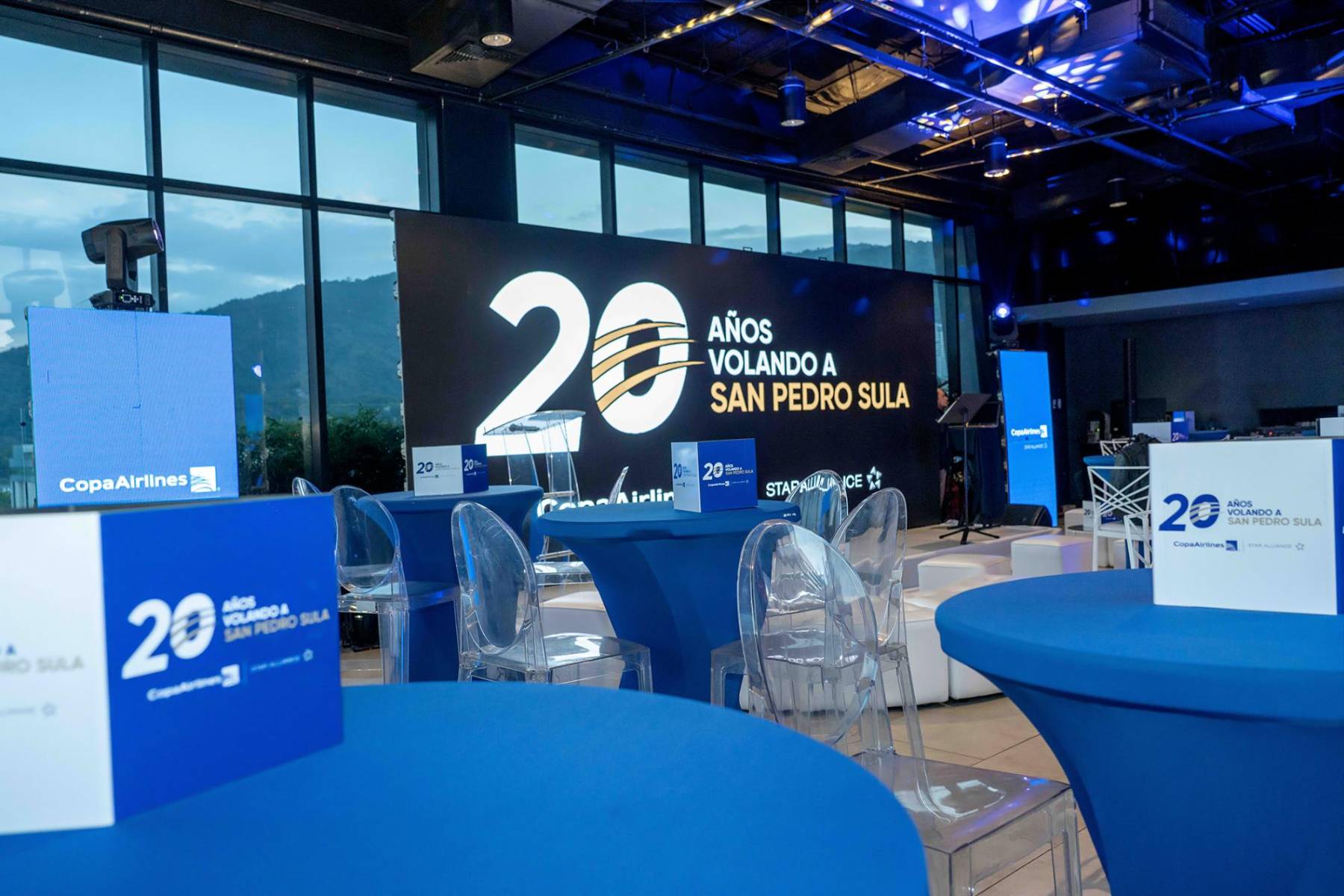 Así se vivió la celebración del aniversario 20 de Copa Airlines conectando a San Pedro Sula con las Américas