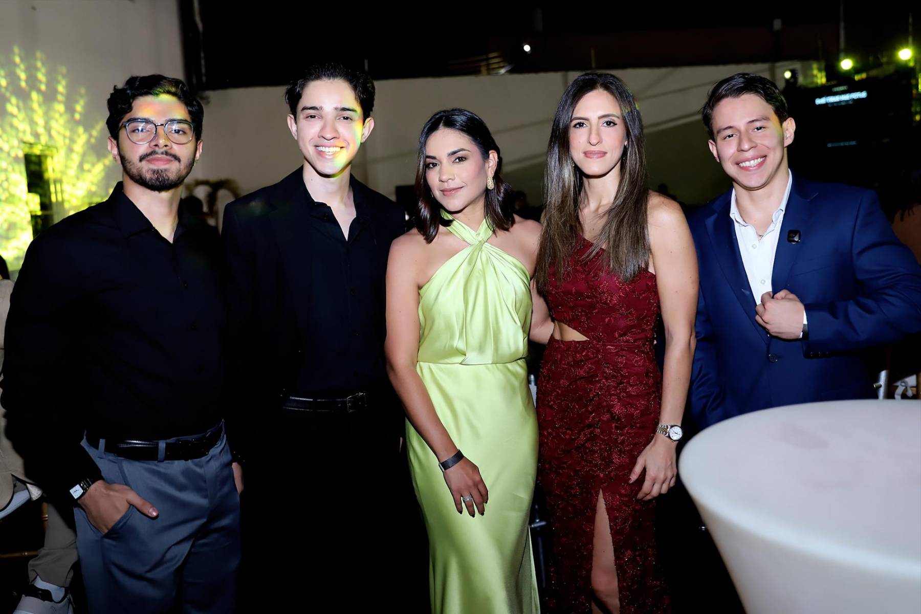 Jorge Torres, Daniel Aguilera, Desiré Chicas, Dominique Abedrabbo y Diego Bulnes.