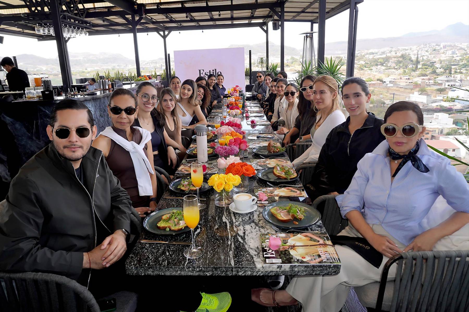 Asistentes a Barre and Brunch.