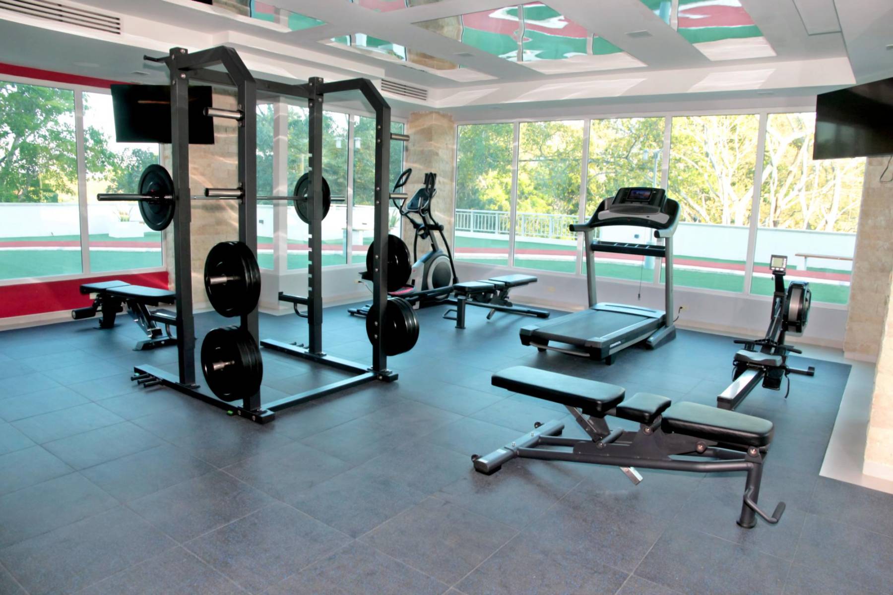 Área del gym.