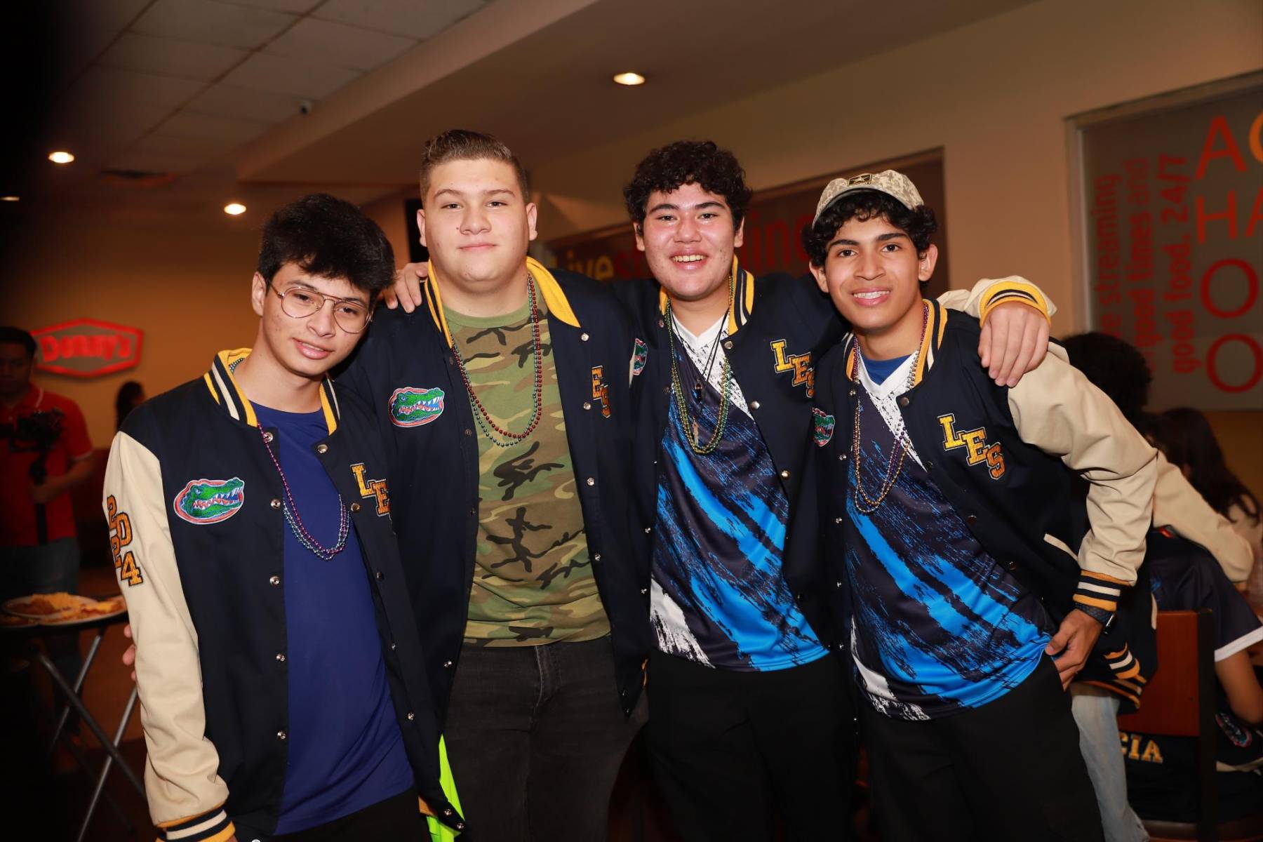 Fabián Hernández, Osman Reyes, Vicente Velázquez y Mauricio Díaz.