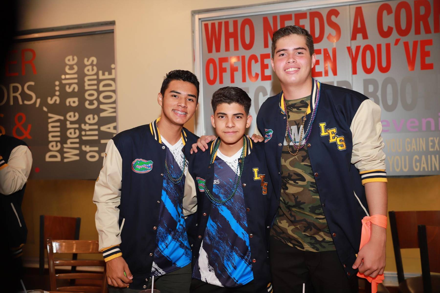 Kenny Vargas, Javier Sevilla y Diego Soto.