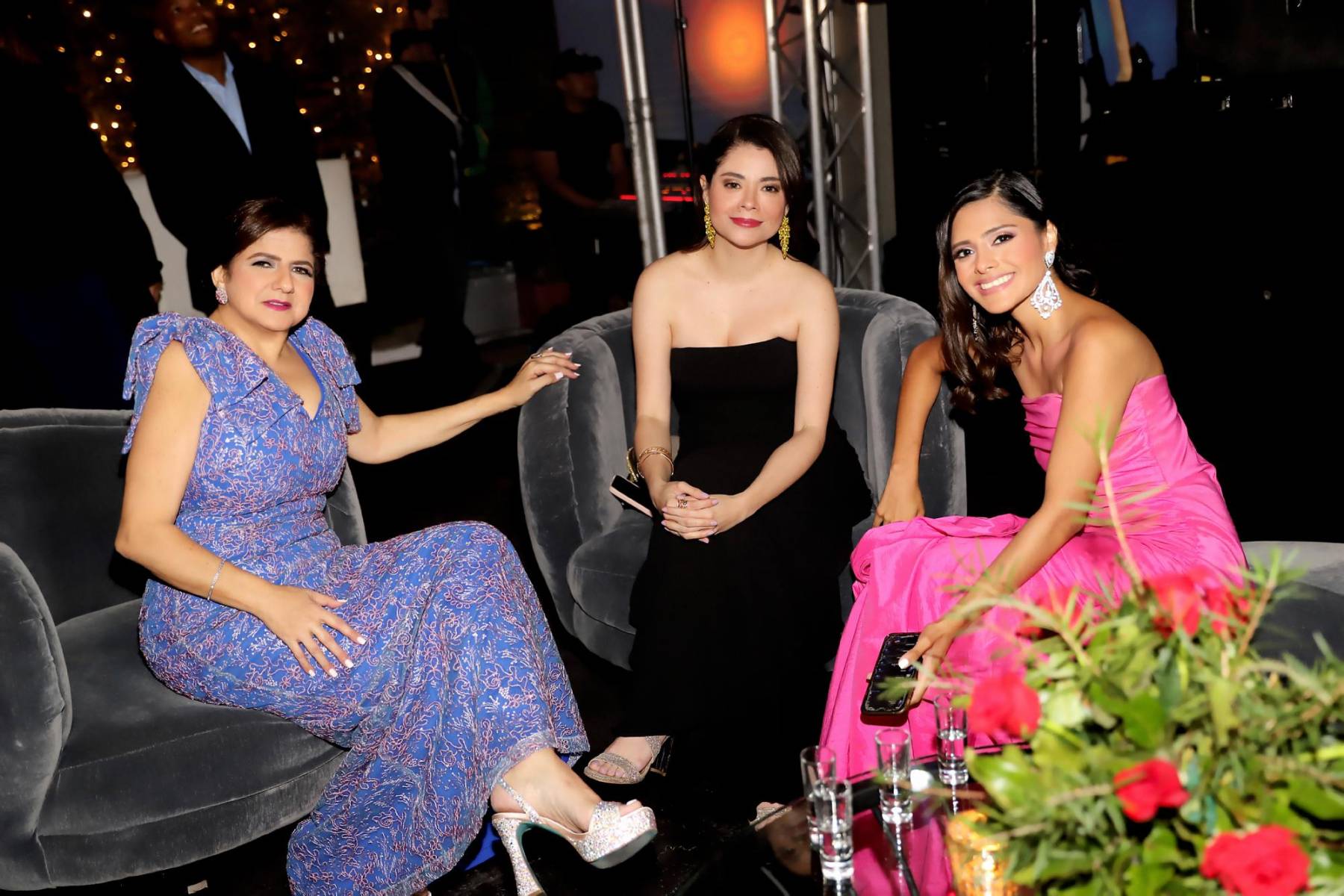 Mónica Mourra, Melisa Arías y Gisselle Lima