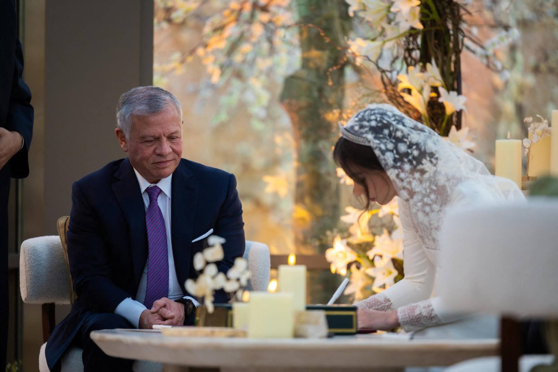 La boda de la princesa Iman de Jordania con Jameel Alexander Thermiotis