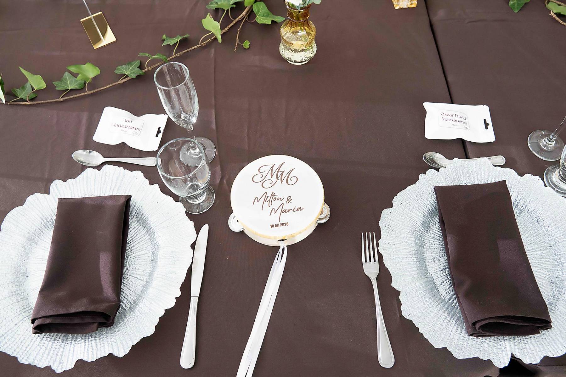 Asi fue la boda de Miltón Barrieri y Raquel Manzanares