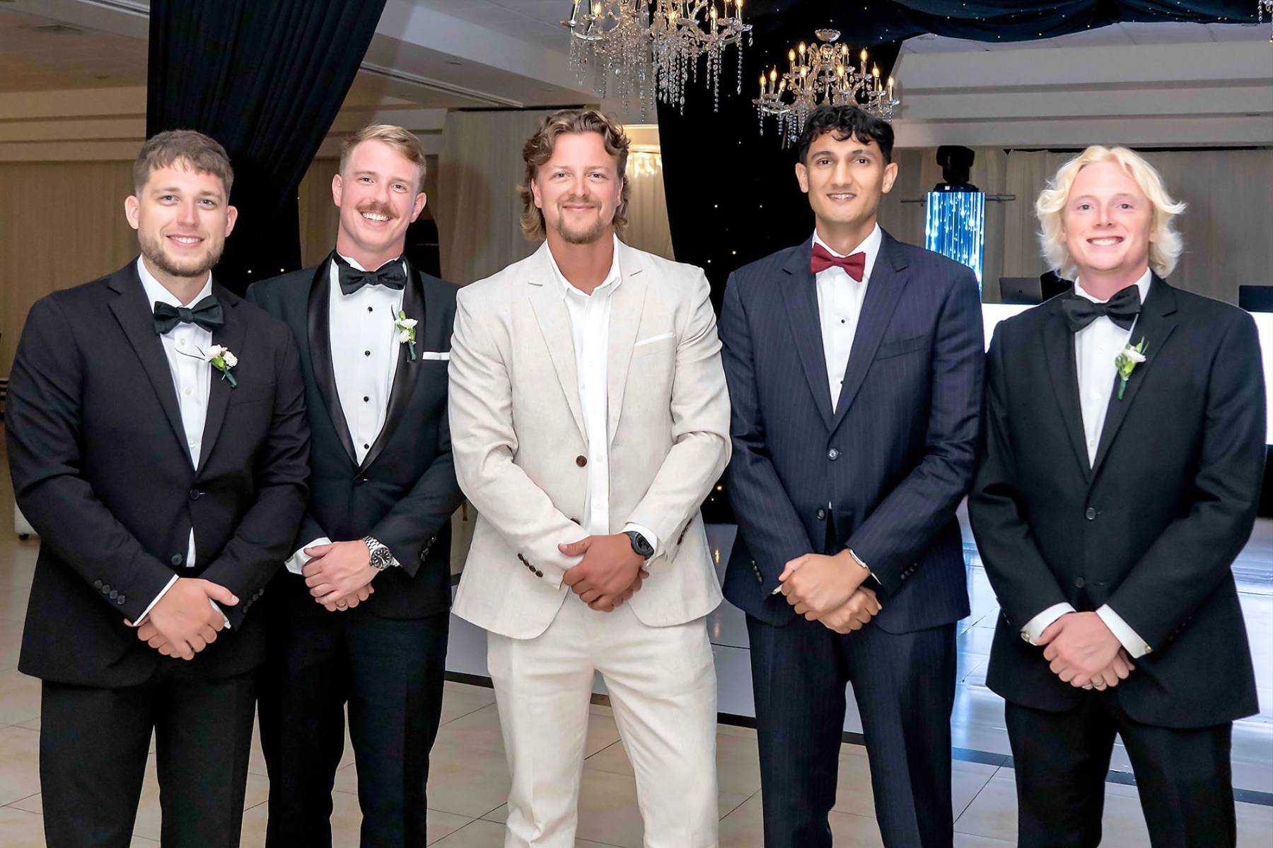 Logan Field, Michael Hampel, Maddex Richardson, Hassan y Mathew Tichenor.