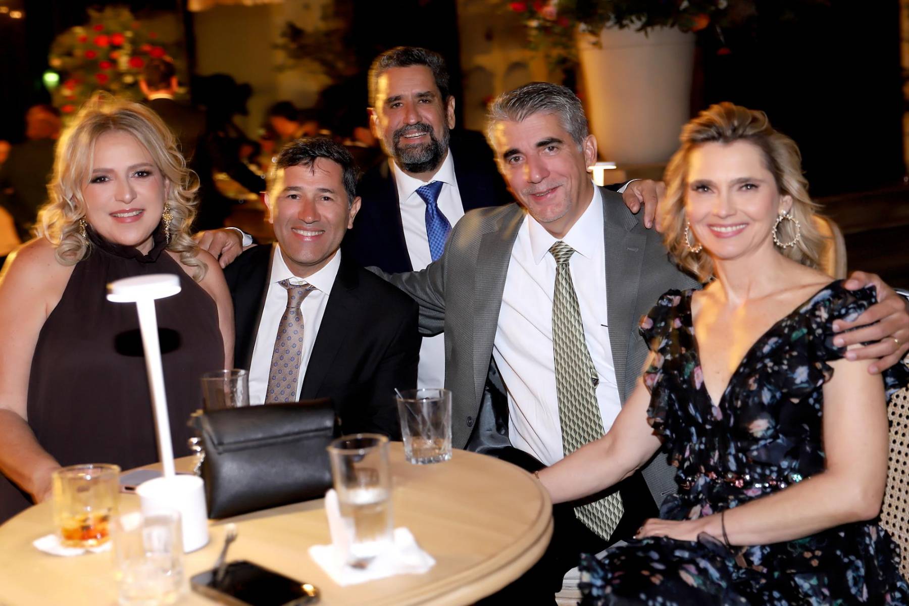 Laura Morales, Sergio Morales, Gerardo Cabrera, Jordi Puig y Johana Siri de Puig