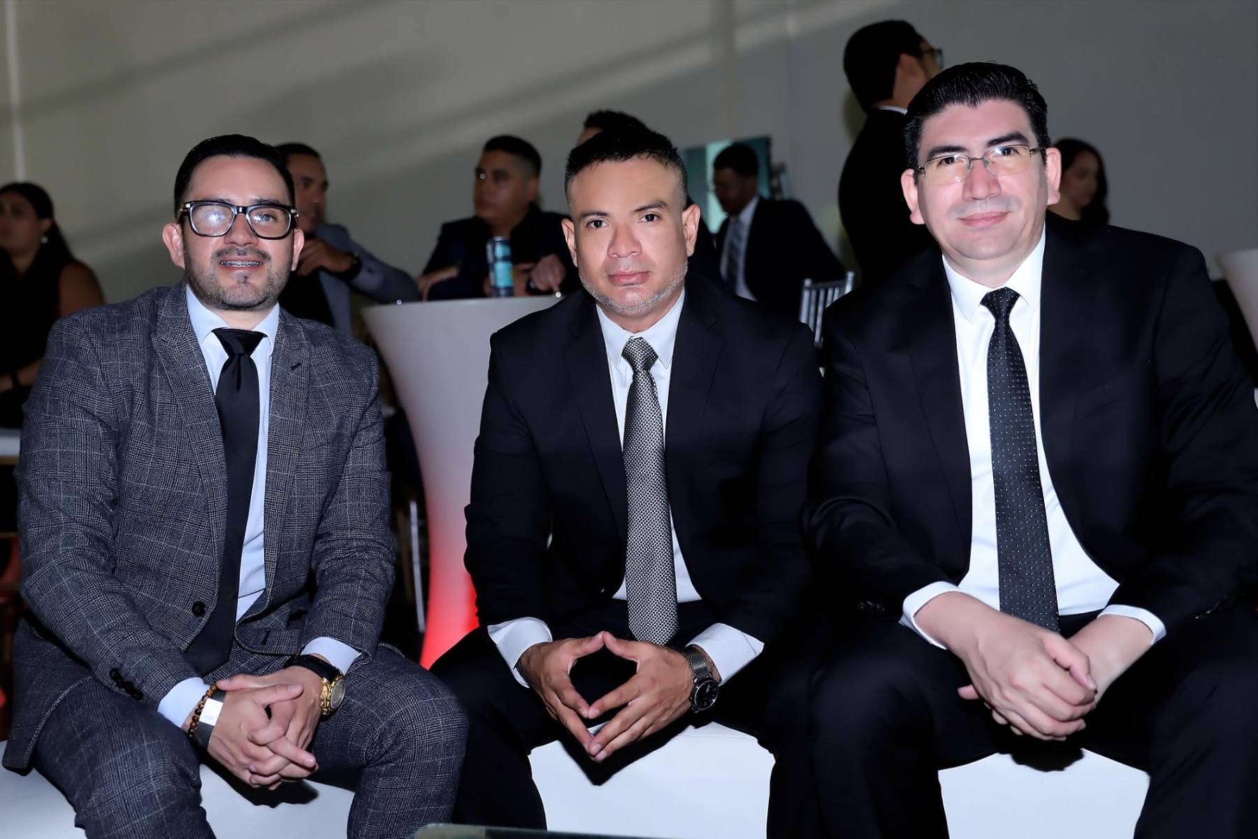 Jefrey Gutiérrez, José Zelaya y José Irías.