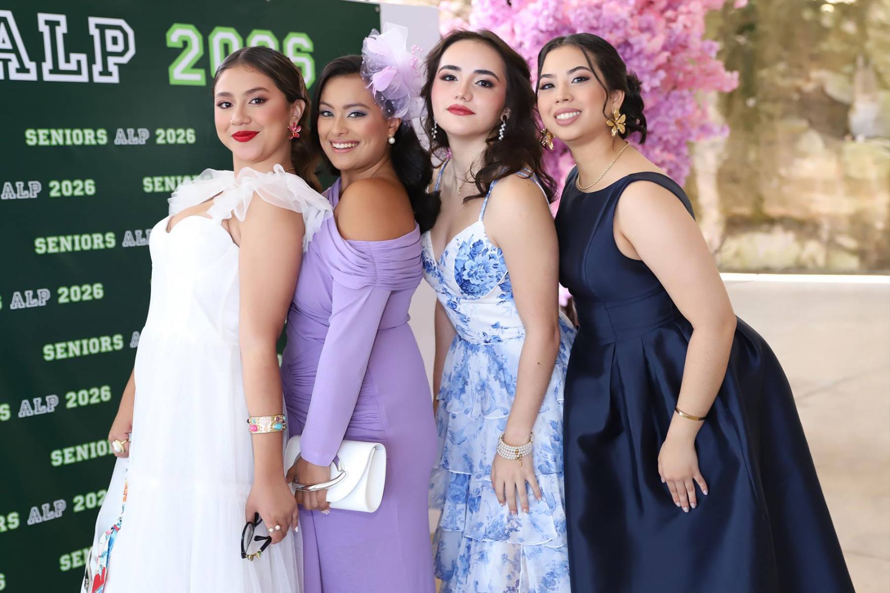 Adriana Andino, Rebeca Castillo, Chiara Giarelli y María José Padilla.