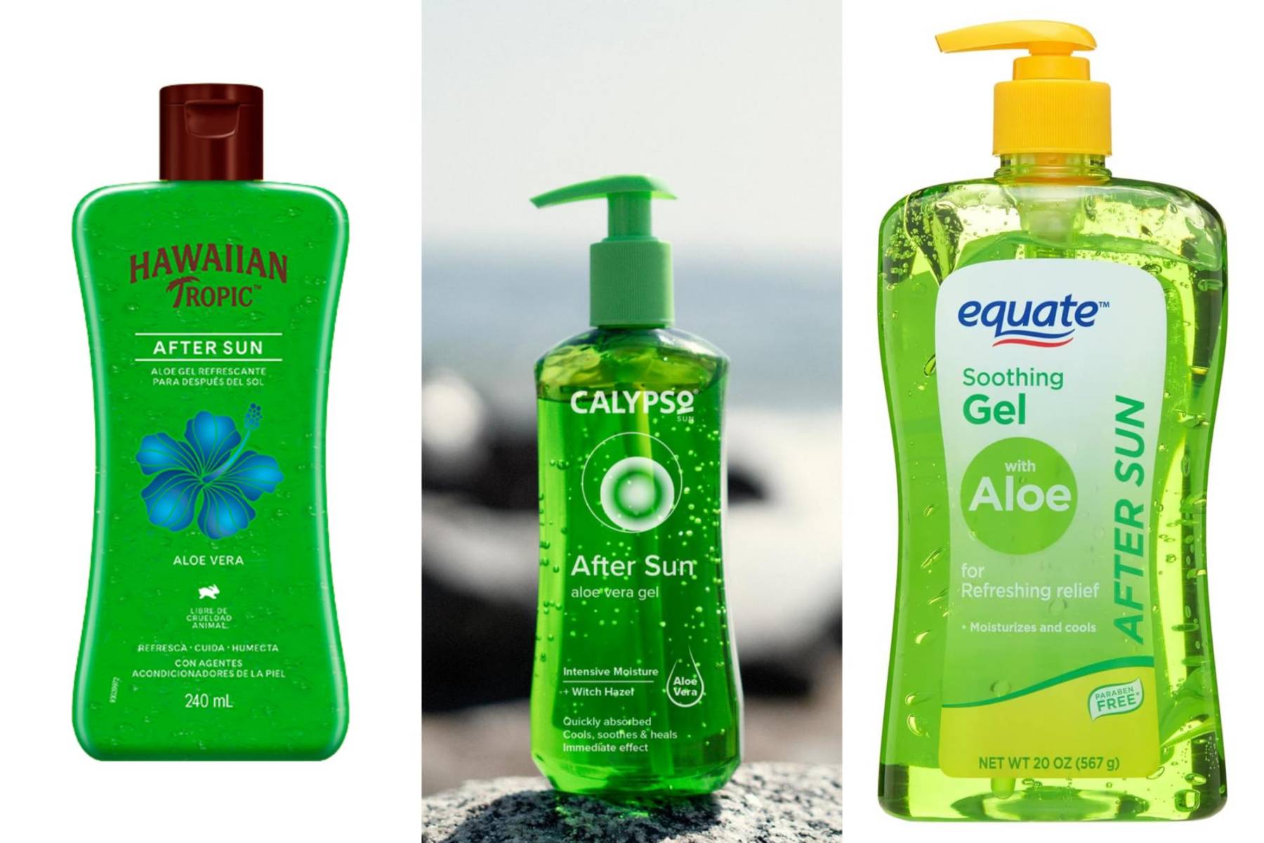 <b>After sun o gel de aloe vera:</b> Para mimar la piel después de un día intenso de sol.